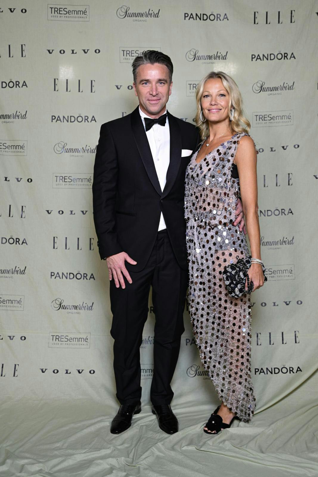 Caroline Fleming med kæresten Stig-Frederik Kølle.