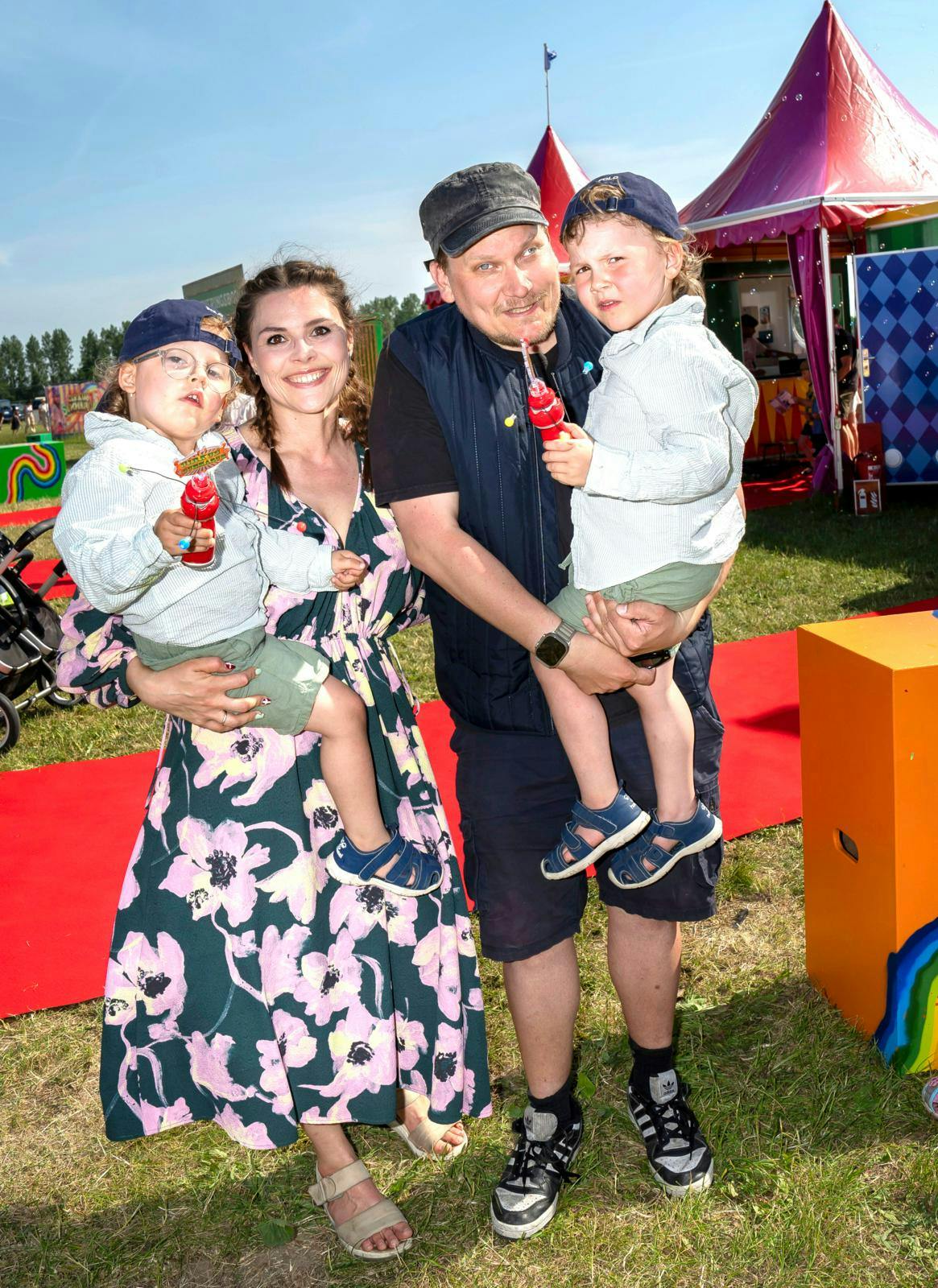 Heino og familien får godt med plads at boltre sig på i deres nye lejlighed.