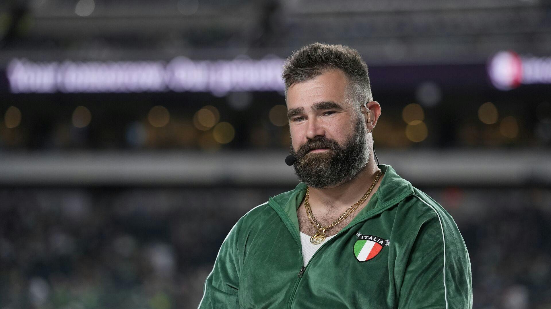 Jason Kelce, der tidligere har spillet Philadelphia Eagles, finder sig ikke i, hvad som helst.