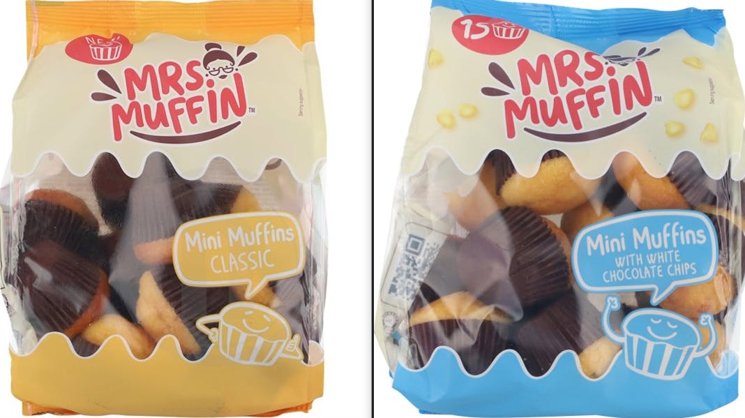 To slags minimuffins tilbagekaldes efter fund af mug.