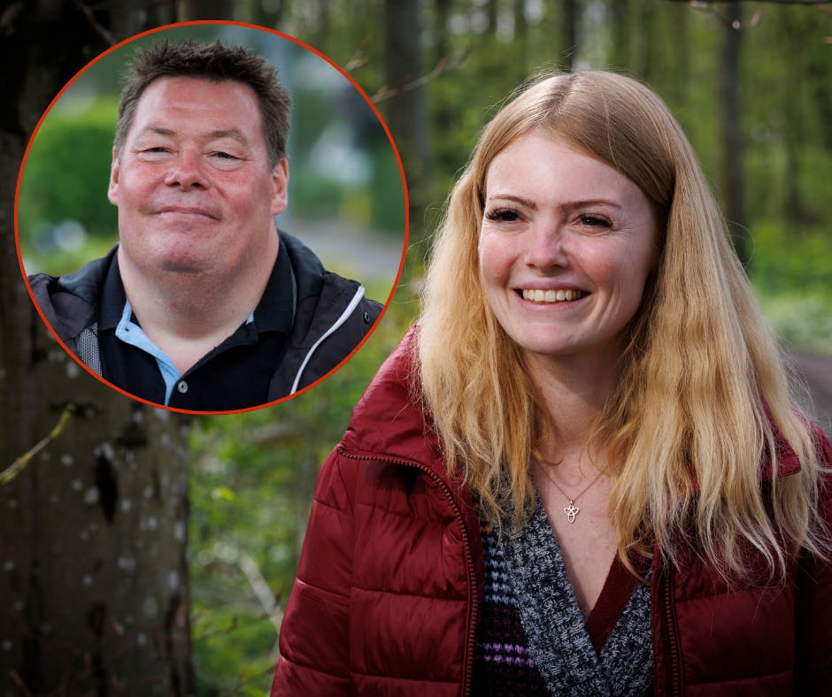 Henrik Larsen skrev til Simone Boisen, da han på tv så, at også hun var blevet droppet i "Landmand søger kærlighed".