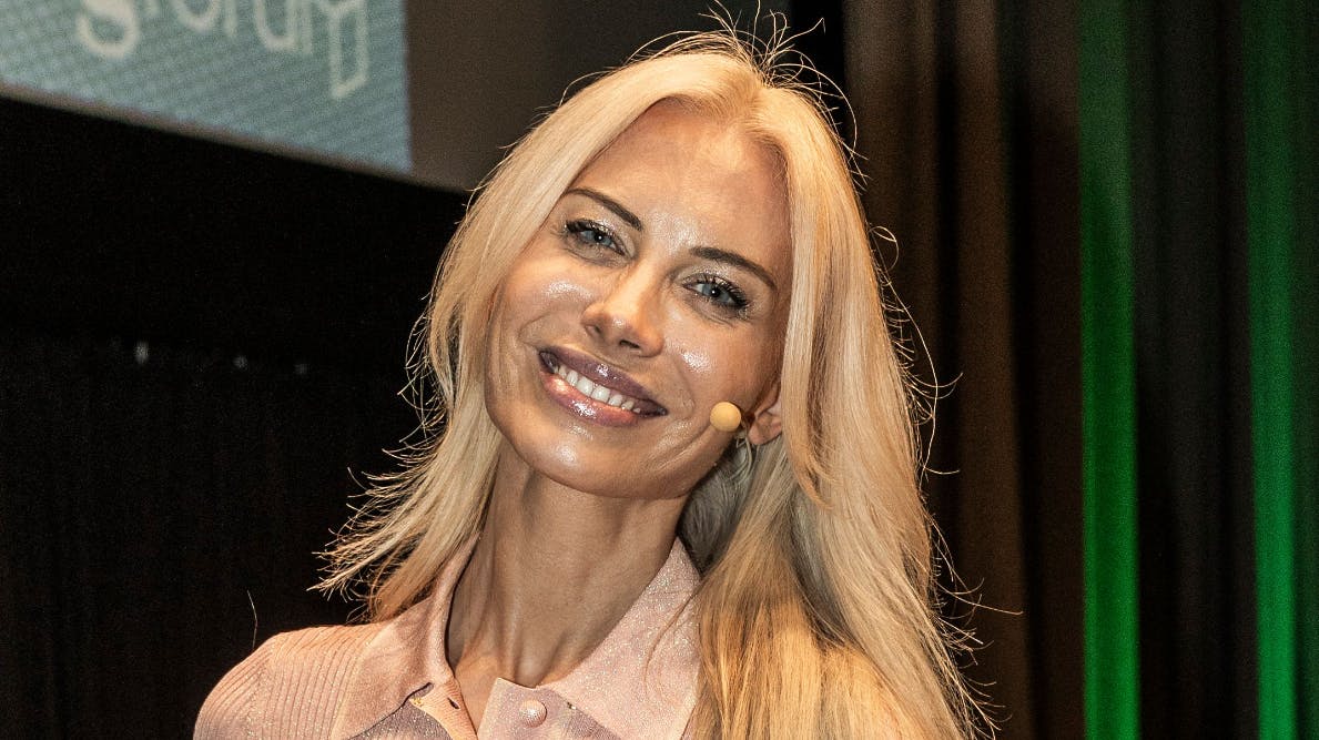 Katherine Diez fejrede sin bog til weekendens Bogforum i København.