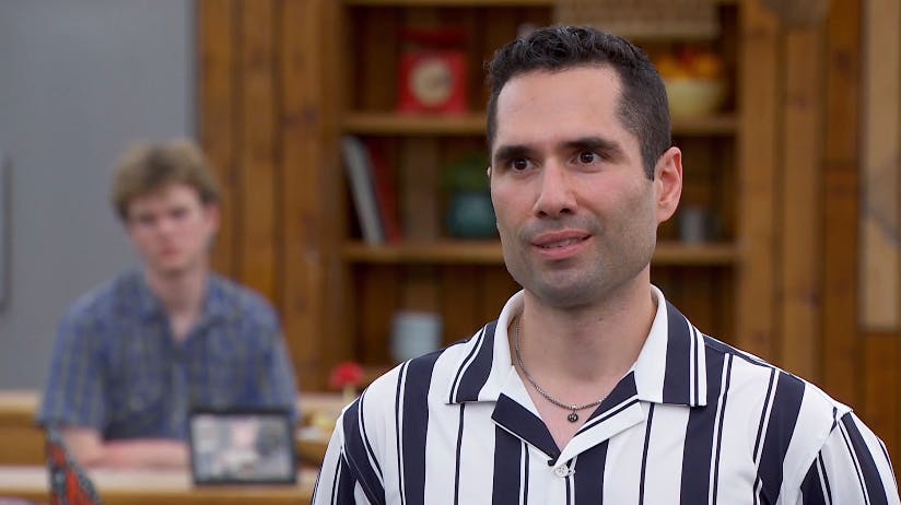 Shaun måtte se sig slået af sit mesterværk. Selv om han ærgrer sig, er han taknemlig for den uforglemmelige oplevelse, han har fået i teltet 