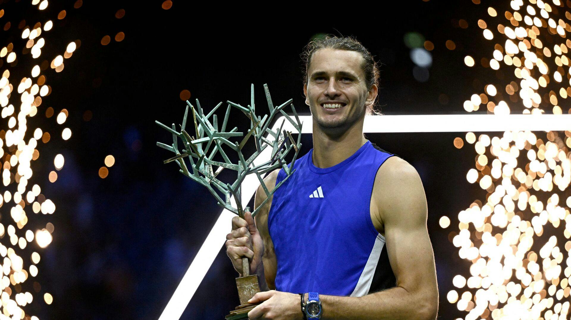 Alexander Zverev vandt tidligere på måneden Paris Masters. 