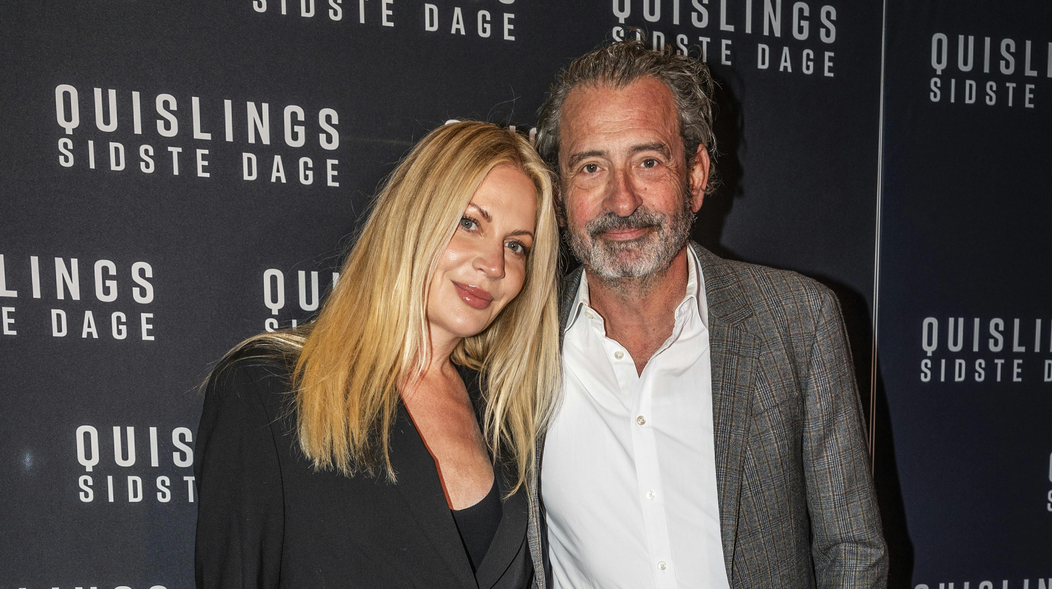 Christian Grau danner par med Christiane Hagger, der er et kendt ansigt i modeverden.