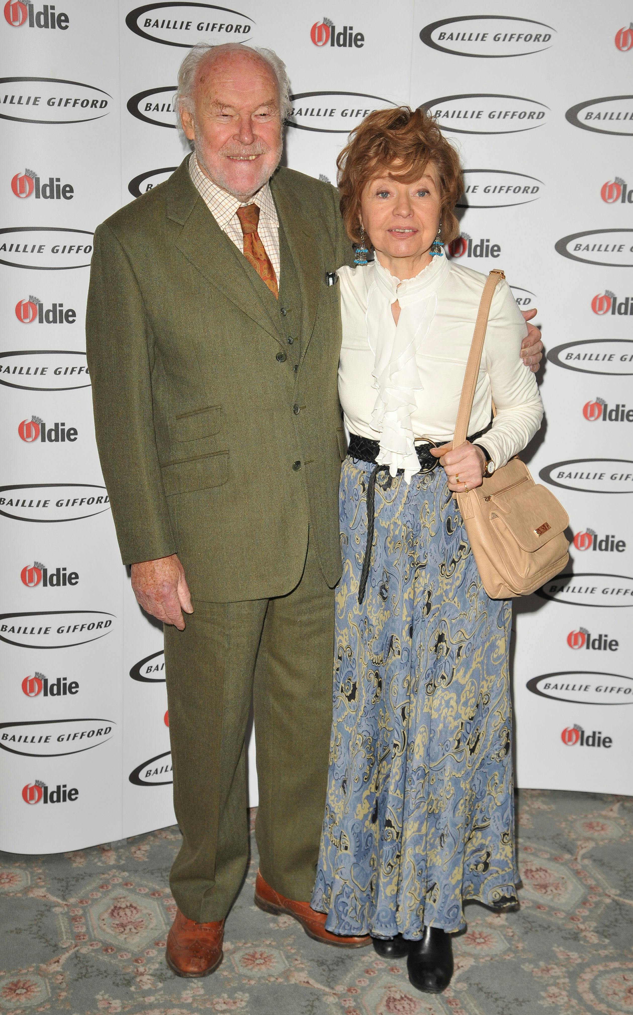 Timothy West & Prunella Scales attend the Oldie of the Year Awards 2016, Simpson's-in-the-Strand, The Strand, London, UK, on Tuesday 02 February 2016. CAP/CAN ©CAN/Capital Pictures