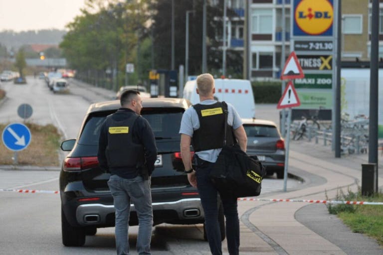 Drabet skete ved denne Lidl-butik.