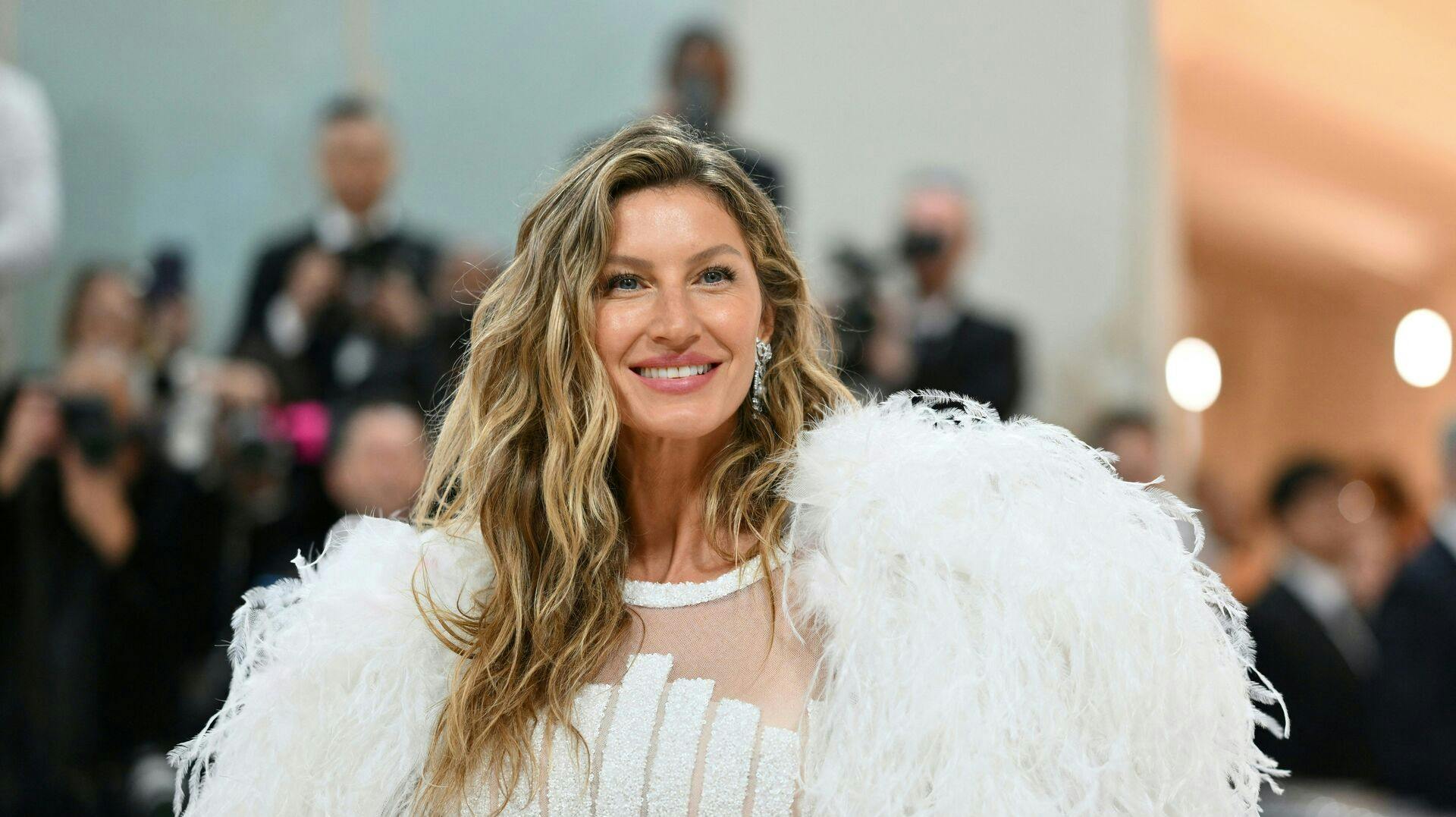Den brasilianske model Gisele Bündchen venter sit tredje barn.