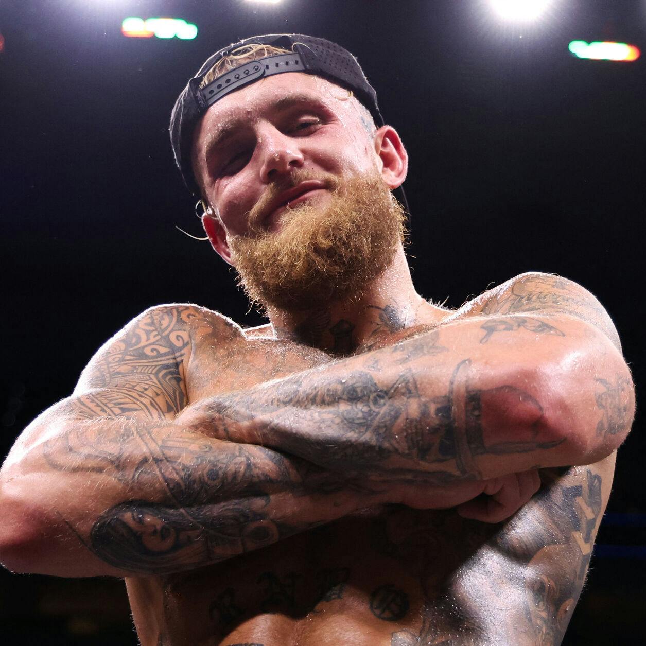 Jake Paul kan nu prale af, at han har slået Mike Tyson i bokseringen.