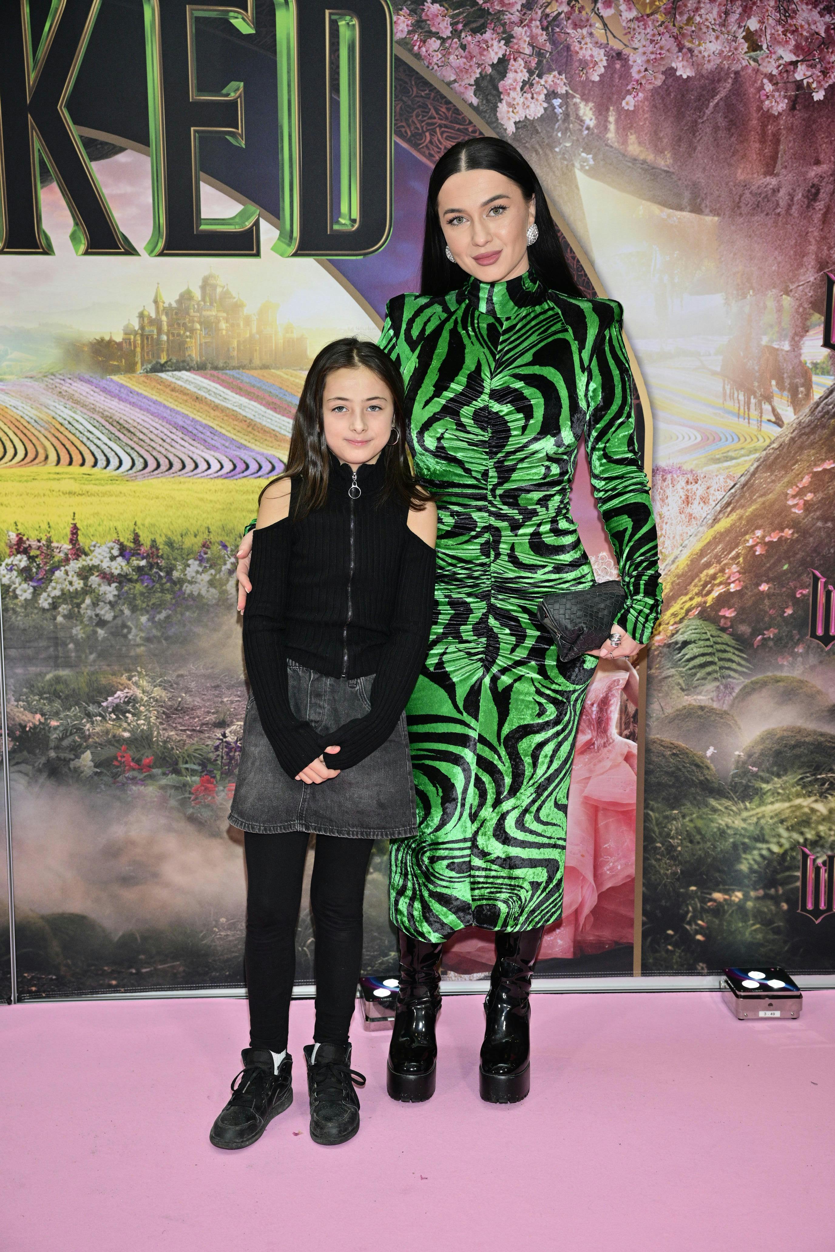 Irina Olsen til søndagens premiere på "Wicked".