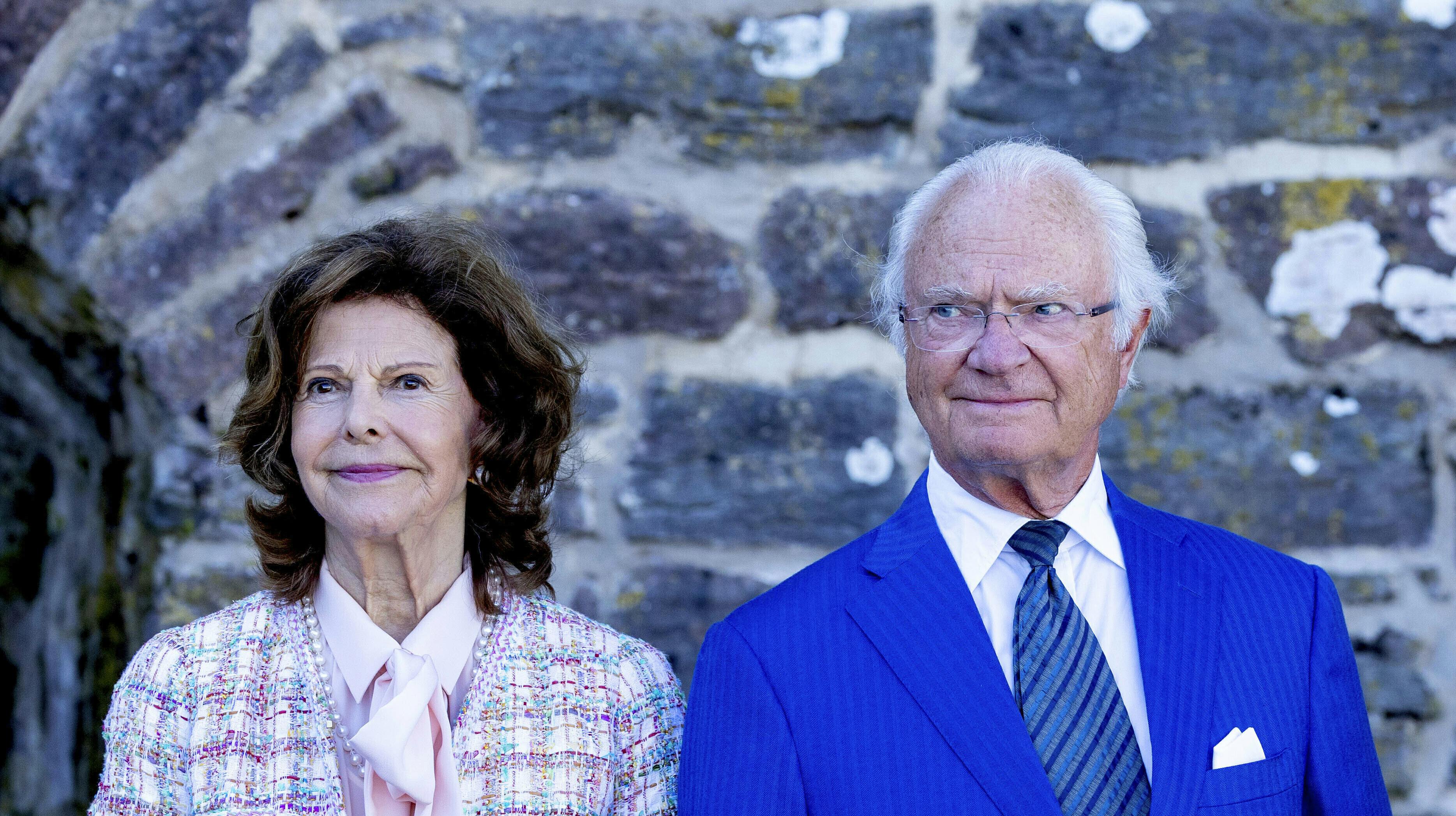 Kong Carl Gustaf og dronning Silvia tilbage i juli måned.