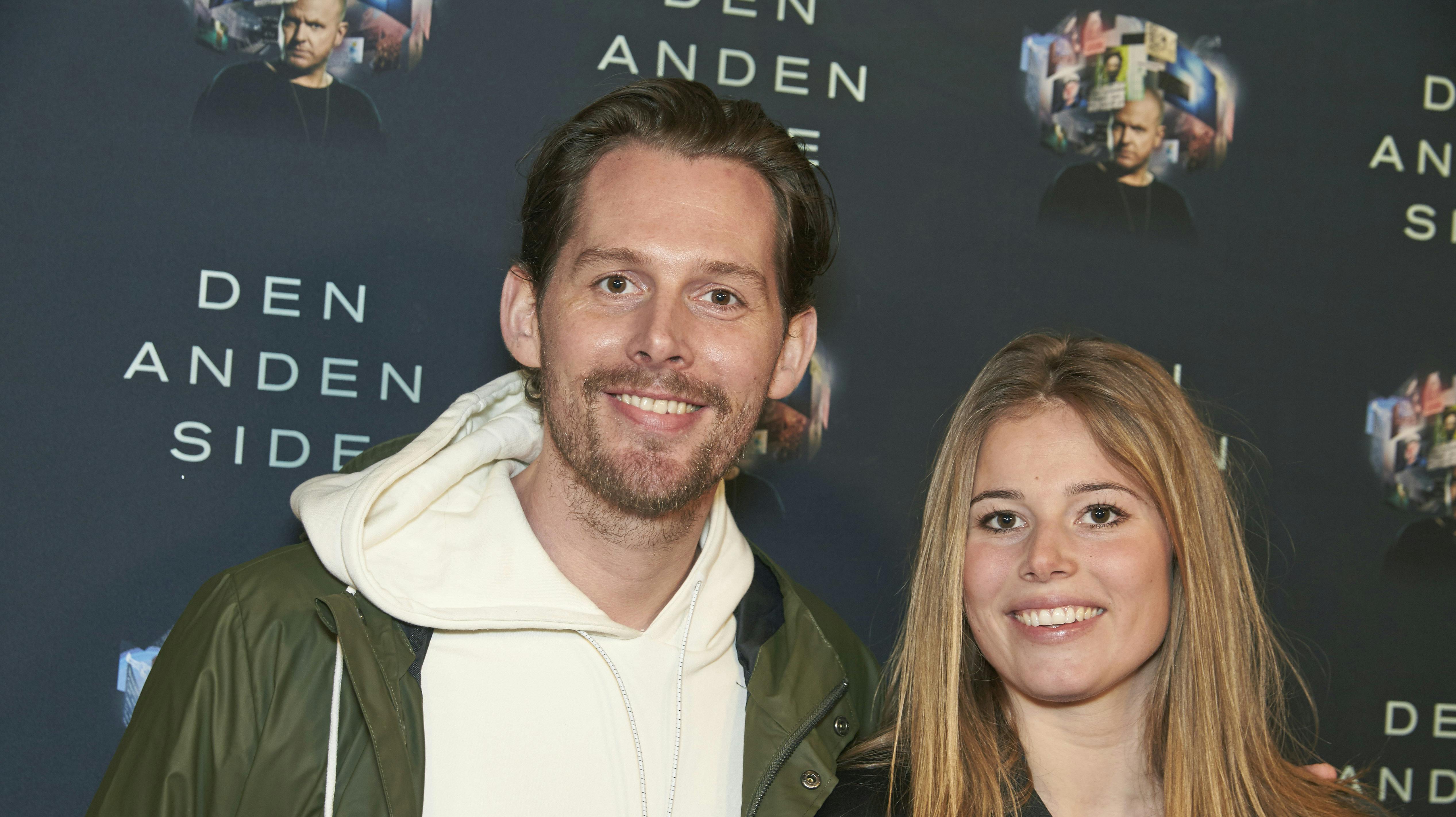 Rasmus Seebach og kæresten Julie Teglhus. 