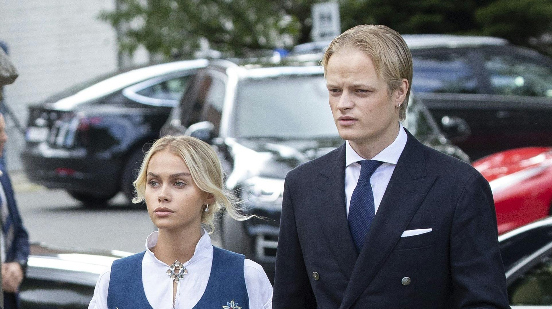 Marius Borg Høiby og ekskæresten Juliane Snekkestad.