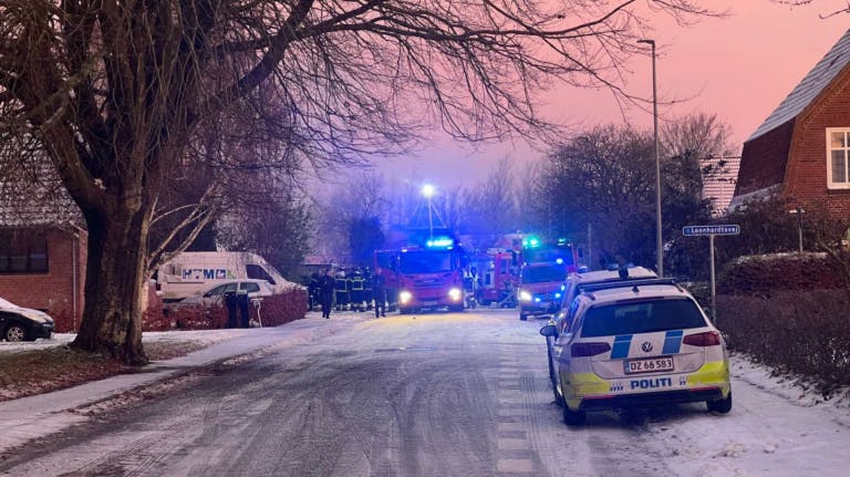 Redningsfolkene rykkede desværre forgæves ud og kunne ikke redde mandens liv.