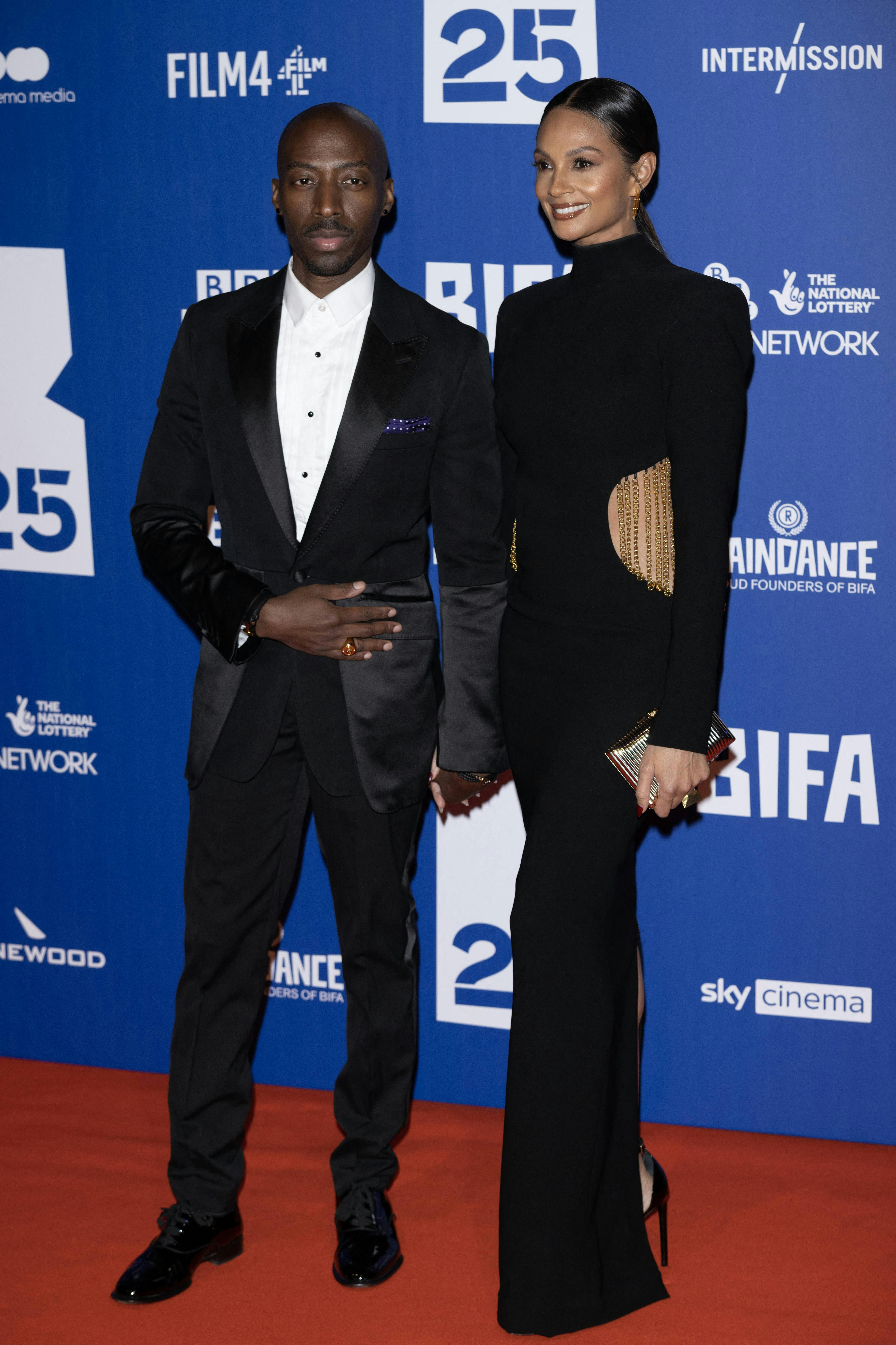 Samantha Morton attends The 25th British Independent Film Awards at the Old Billingsgate, London on 04,12,2022. 04 Dec 2022 Pictured: Alesha Dixon and Azuka Ononye. Photo credit: Camera Press / MEGA TheMegaAgency.com +1 888 505 6342 (Mega Agency TagID: MEGA923340_026.jpg) [Photo via Mega Agency]