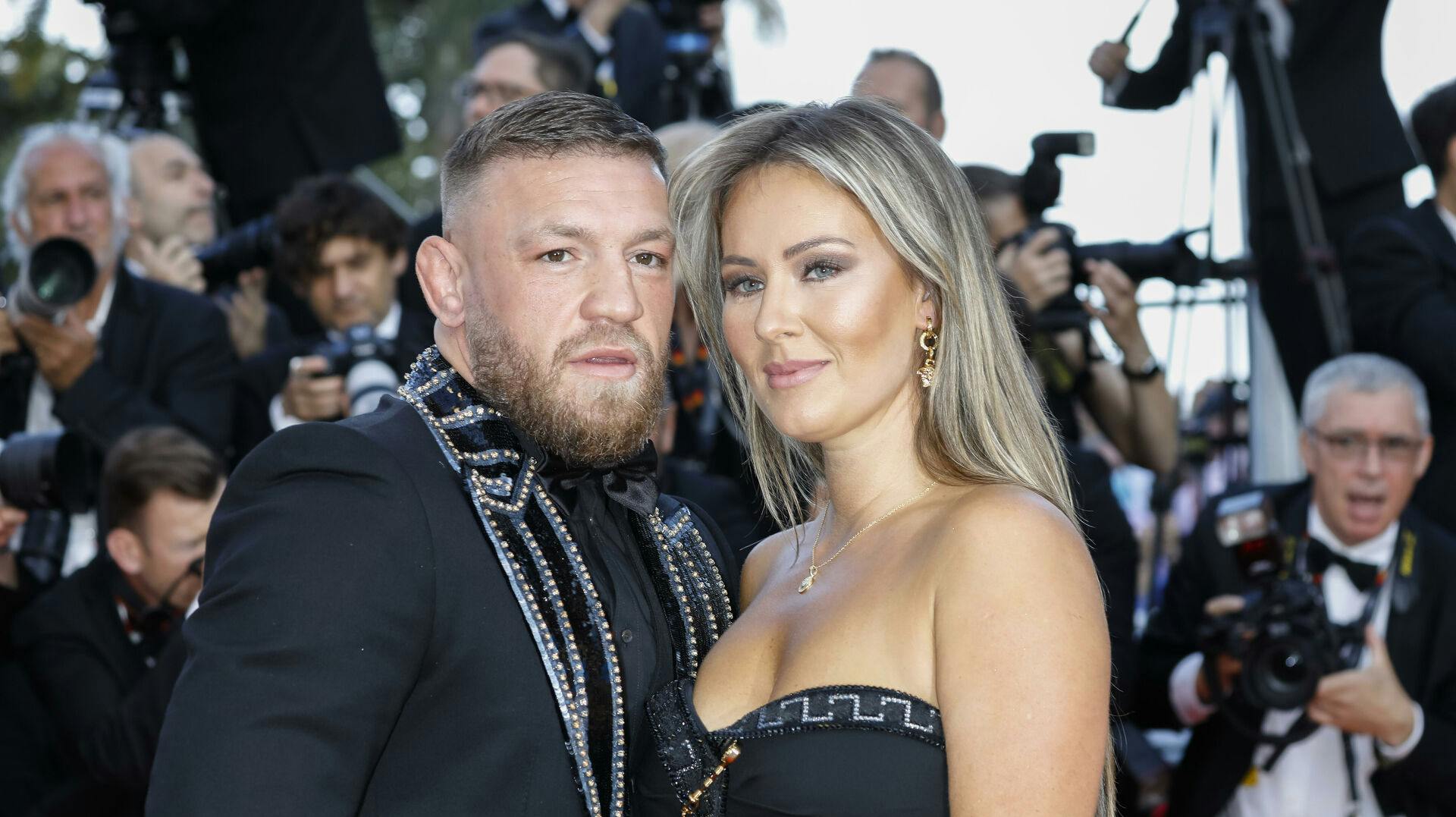 Conor McGregor og konen Dee Devlin.