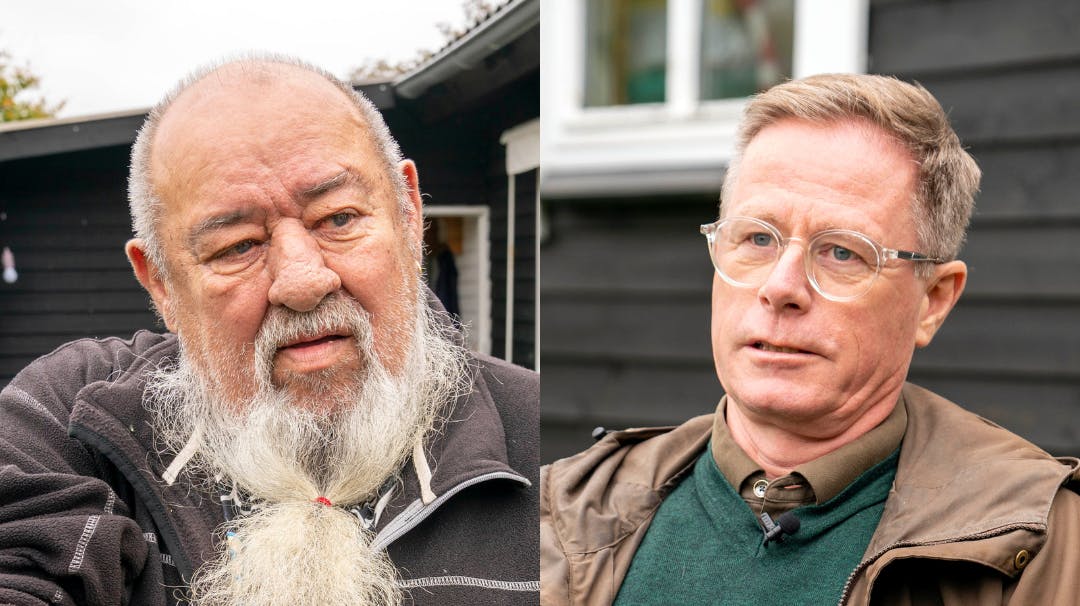 "Fjolle" Keld og "Formand Finn" får klinket skårene i slutningen af sæson to af "Balladen om kolonihaven".