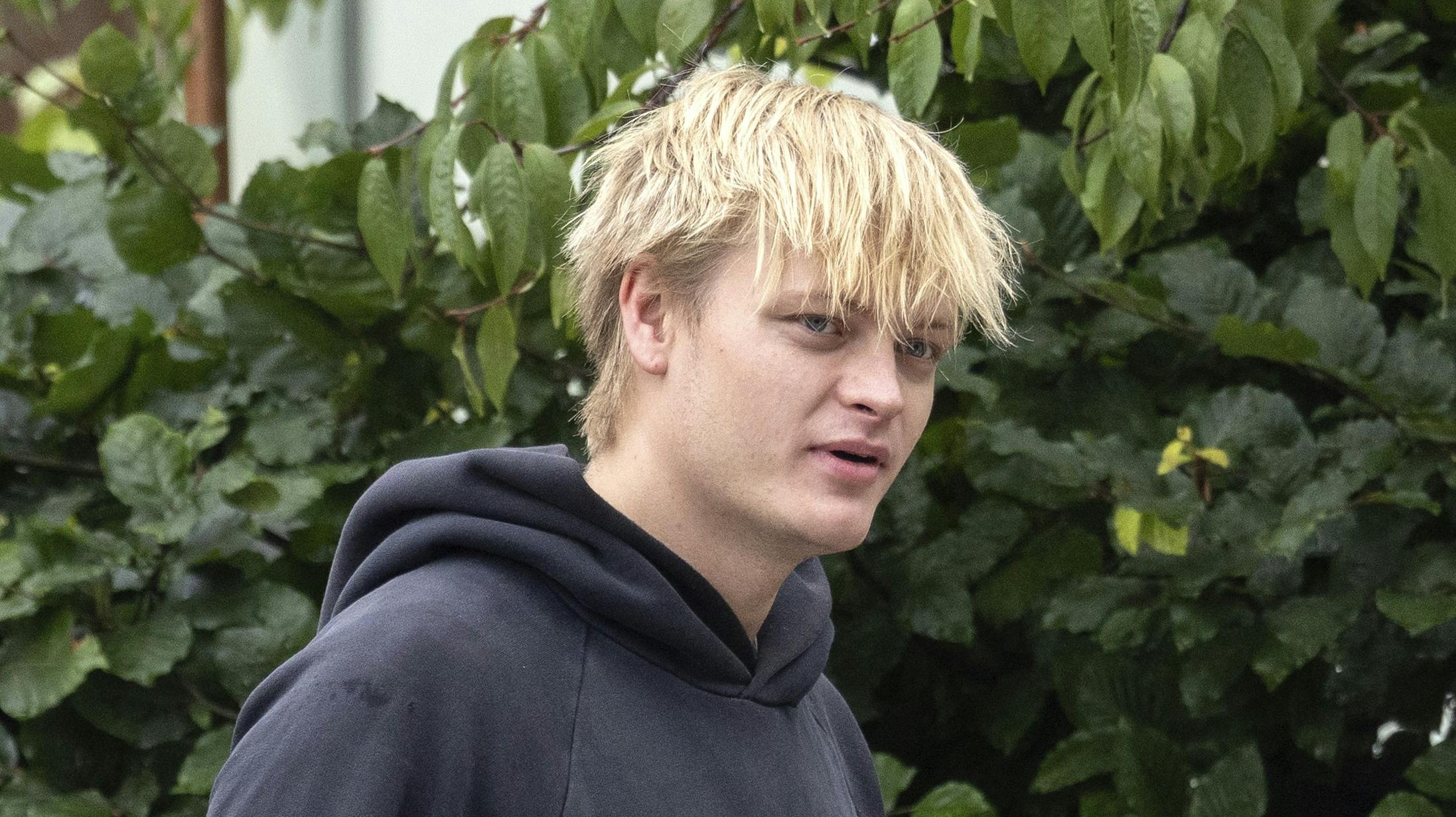 Oslo 20.08.2023 Kronprinsesse Mette-Marit fyller 50 år. Feiring med Gudstjeneste i Slottskapellet og på Litteraturhuset. Marius Borg Høiby