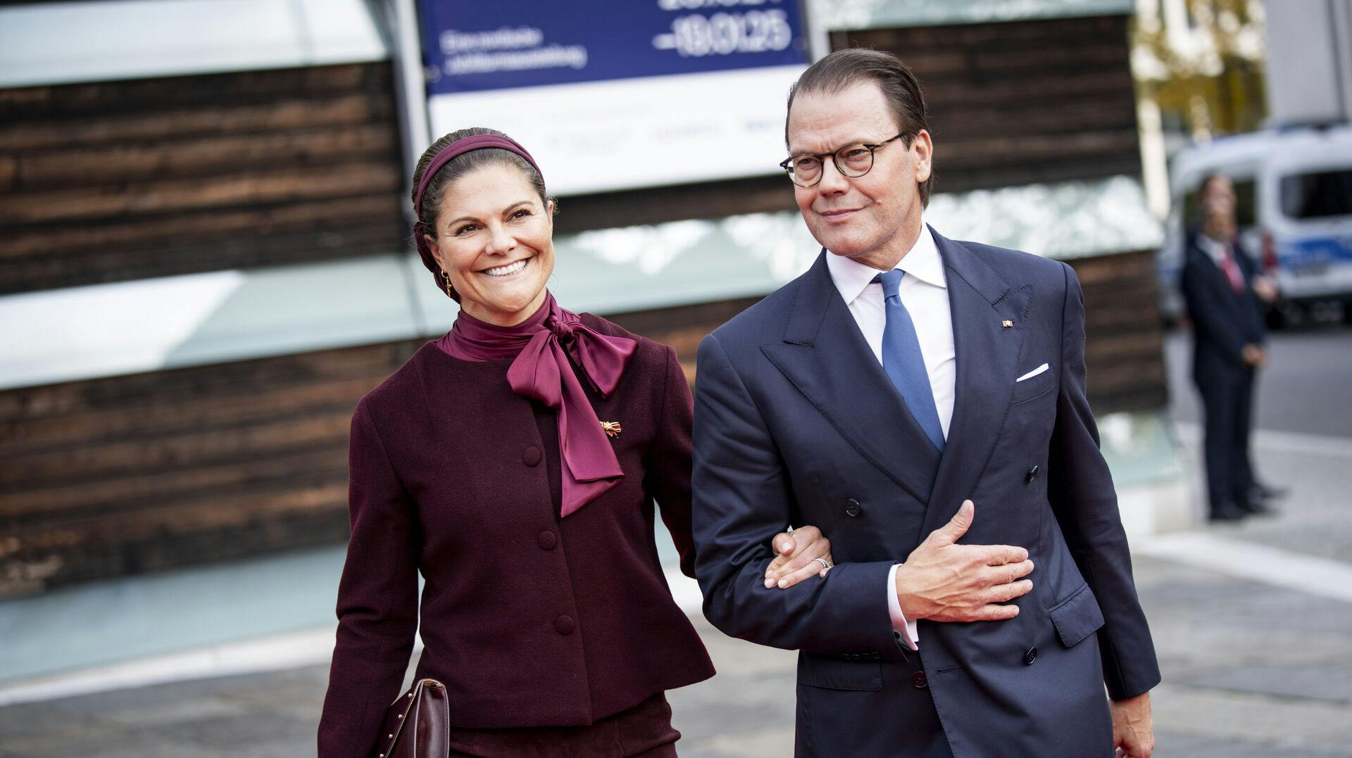 Prins Daniel brød sig ikke om en bestemt joke til foredraget, og derfor tog han affære.