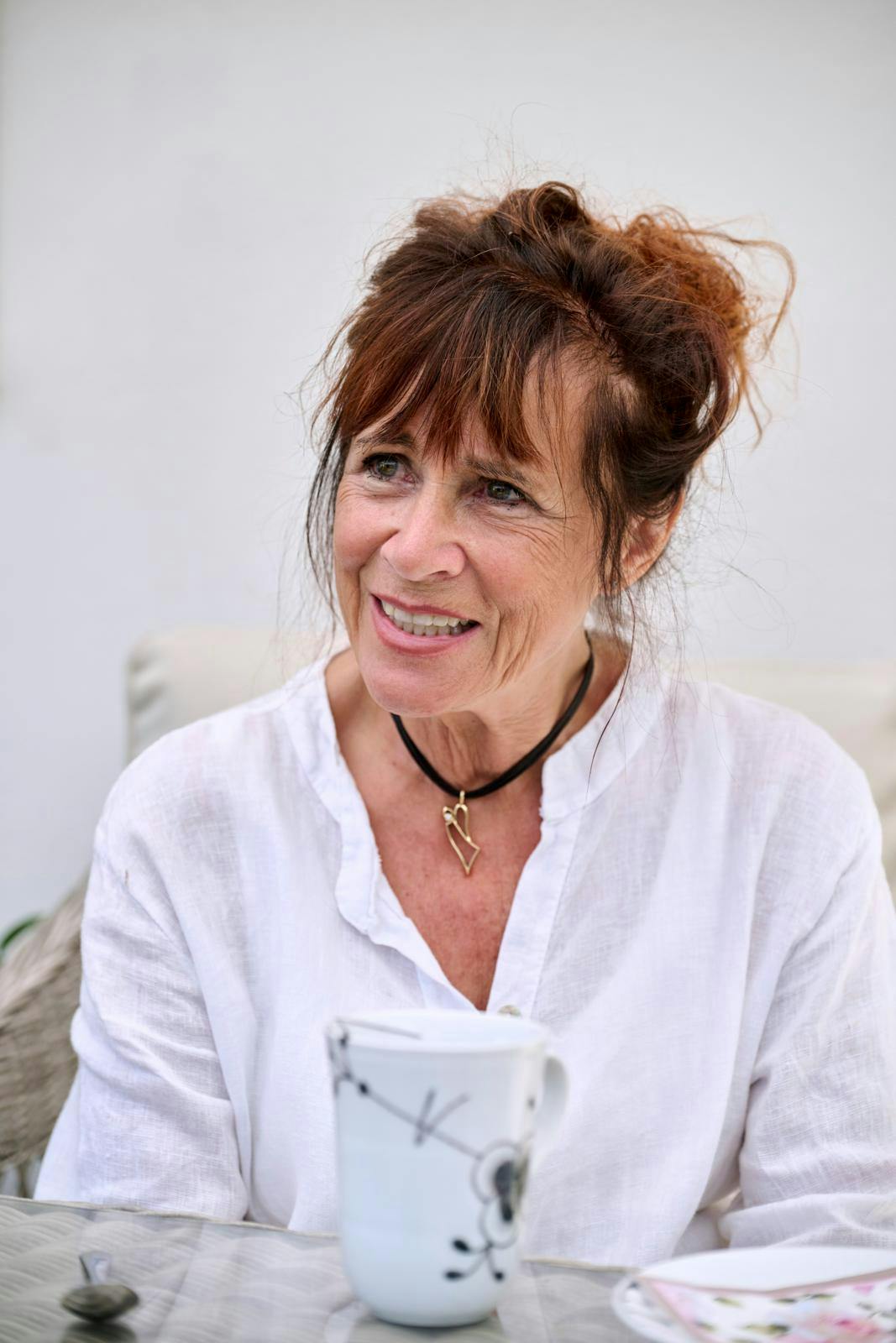 Kirsten Siggaard er afklaret med, at hun muligvis mister synet på det ene øje.