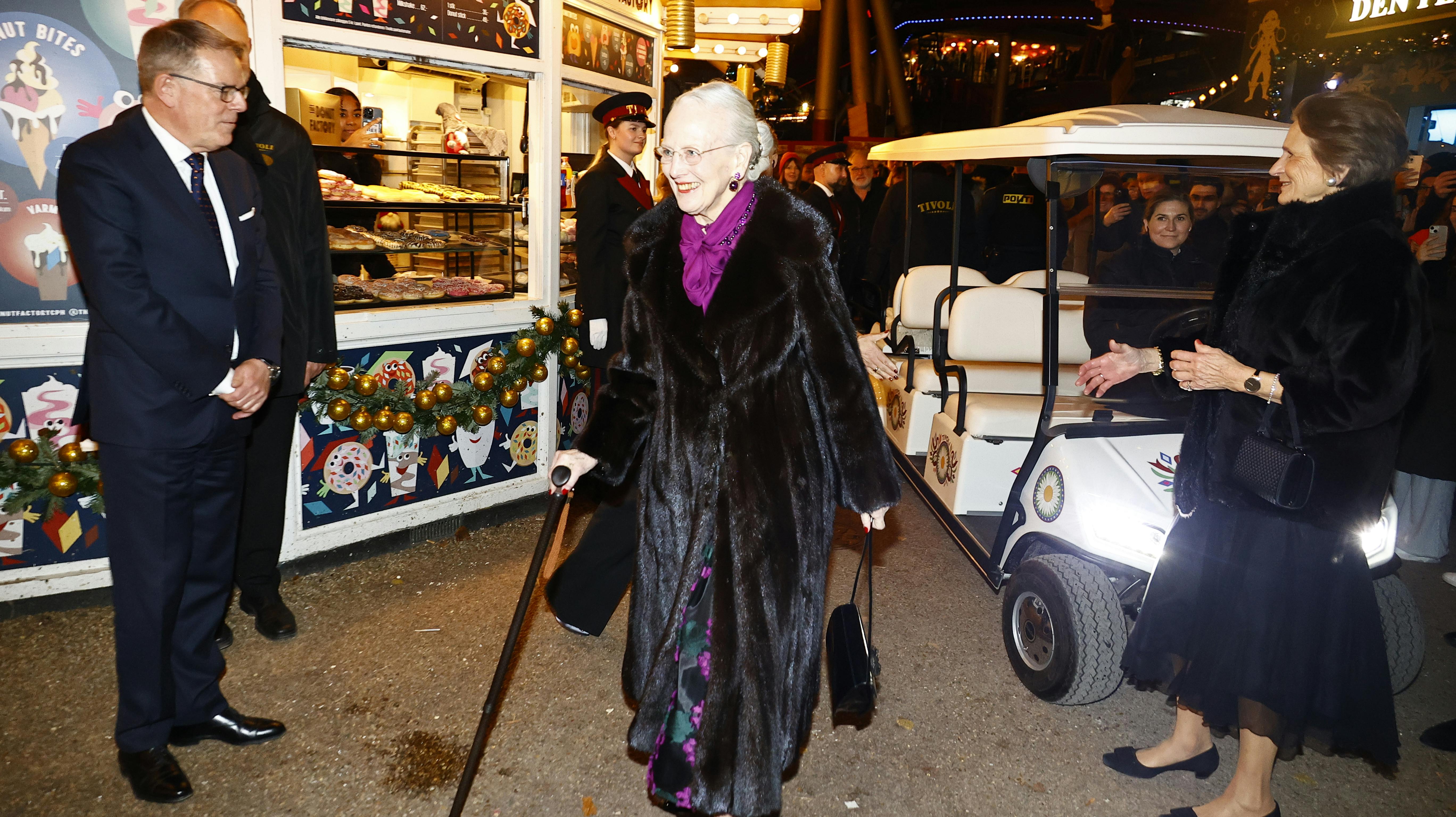 Dronning Margrethe til repremiere på "Nøddeknækkeren" i Tivoli lørdag aften. 