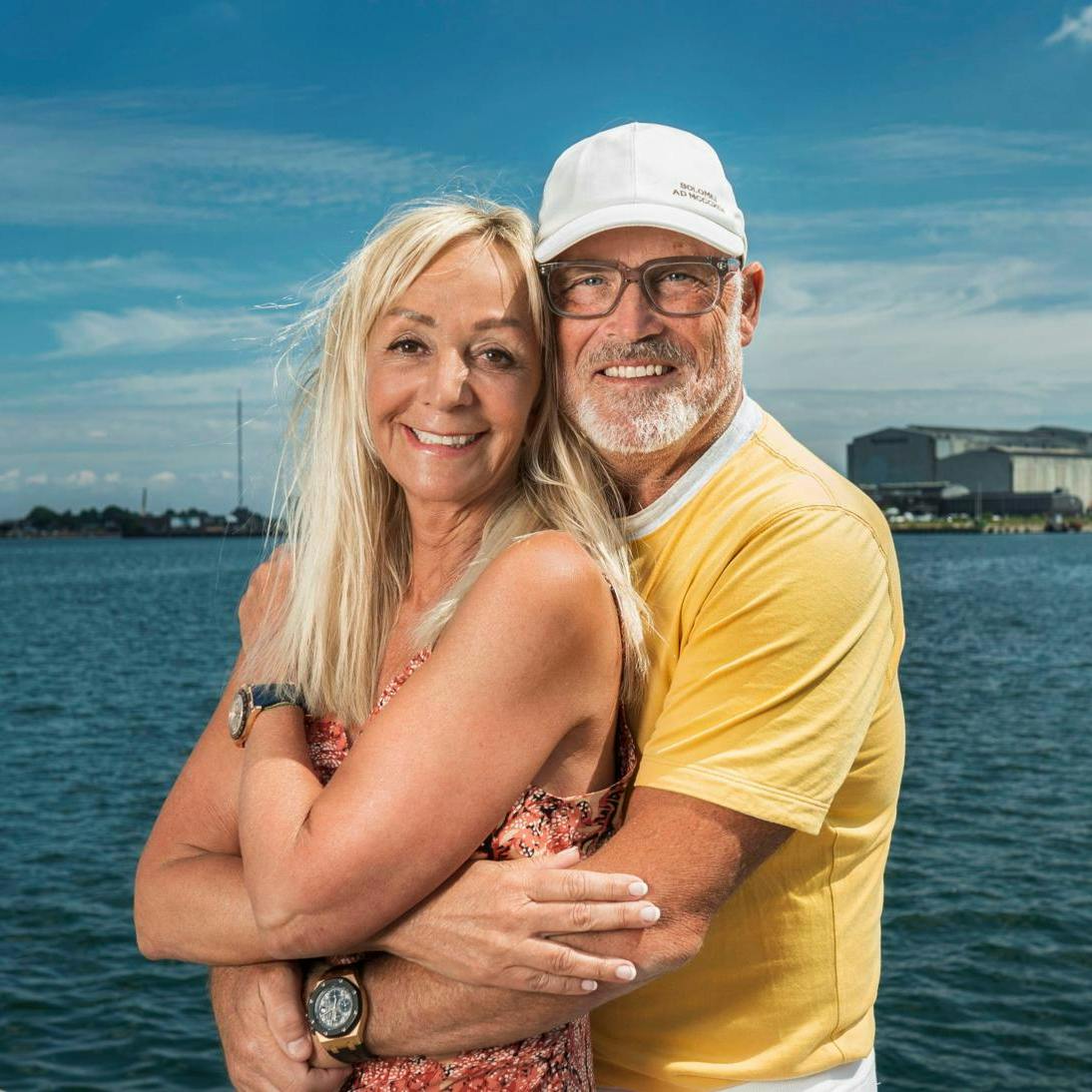 Kærligheden mellem det modne par holdt i fem år.