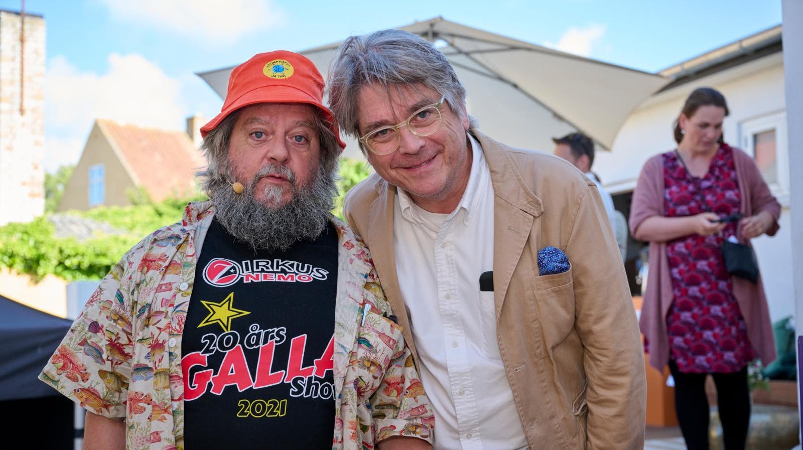Fra venstre: Anders Lund Madsen og Peter Lund Madsen.