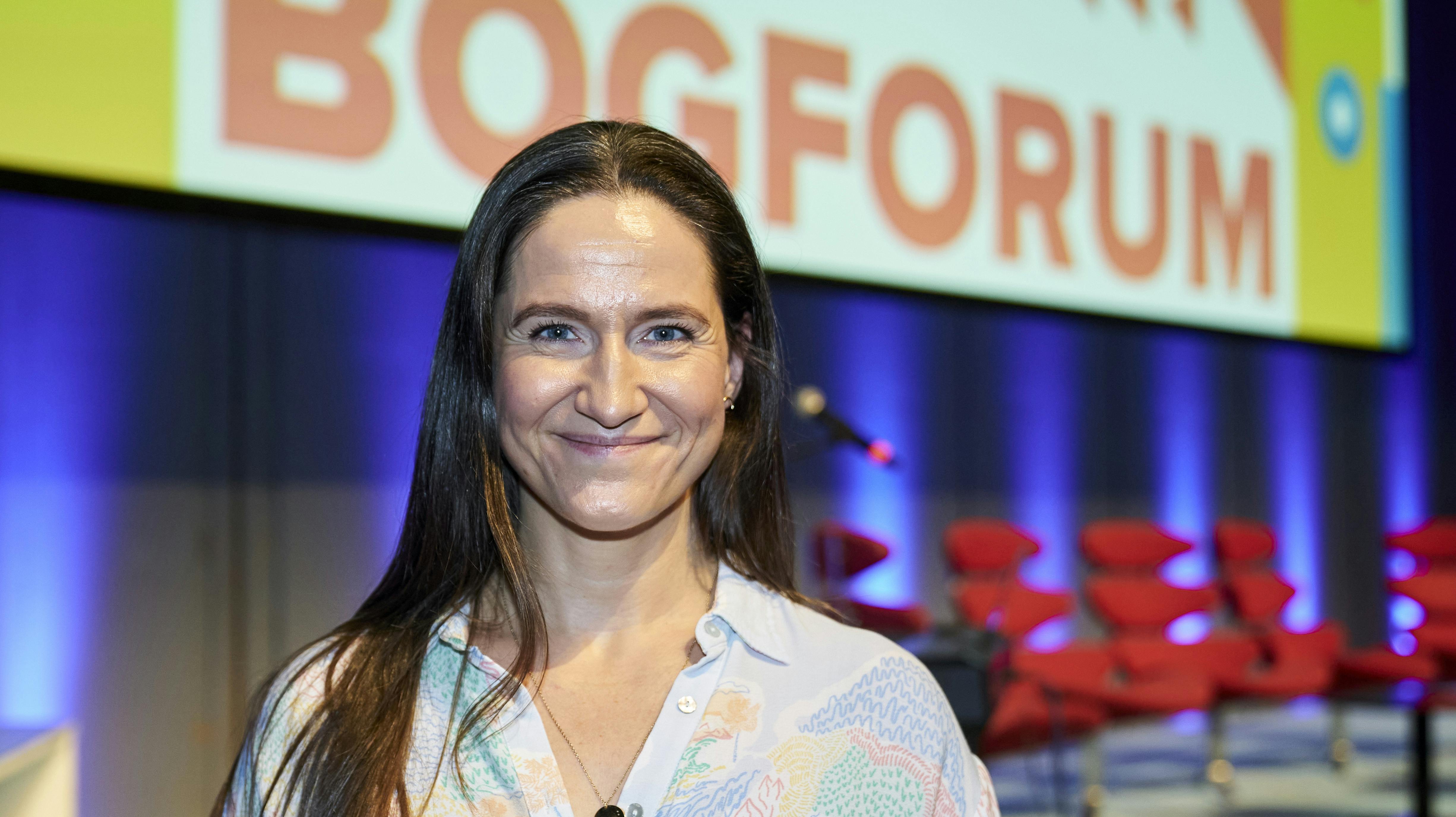 Til foråret bliver Gertrud Højlund mor til en lille dreng.