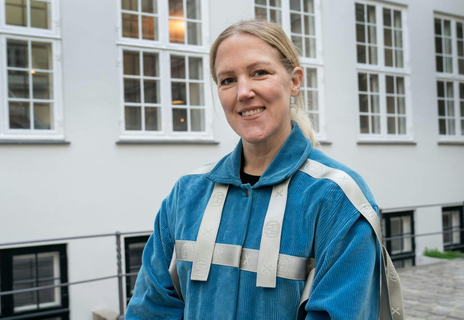 Michelle Kristensen danner til daglig par med Pernille Wass.