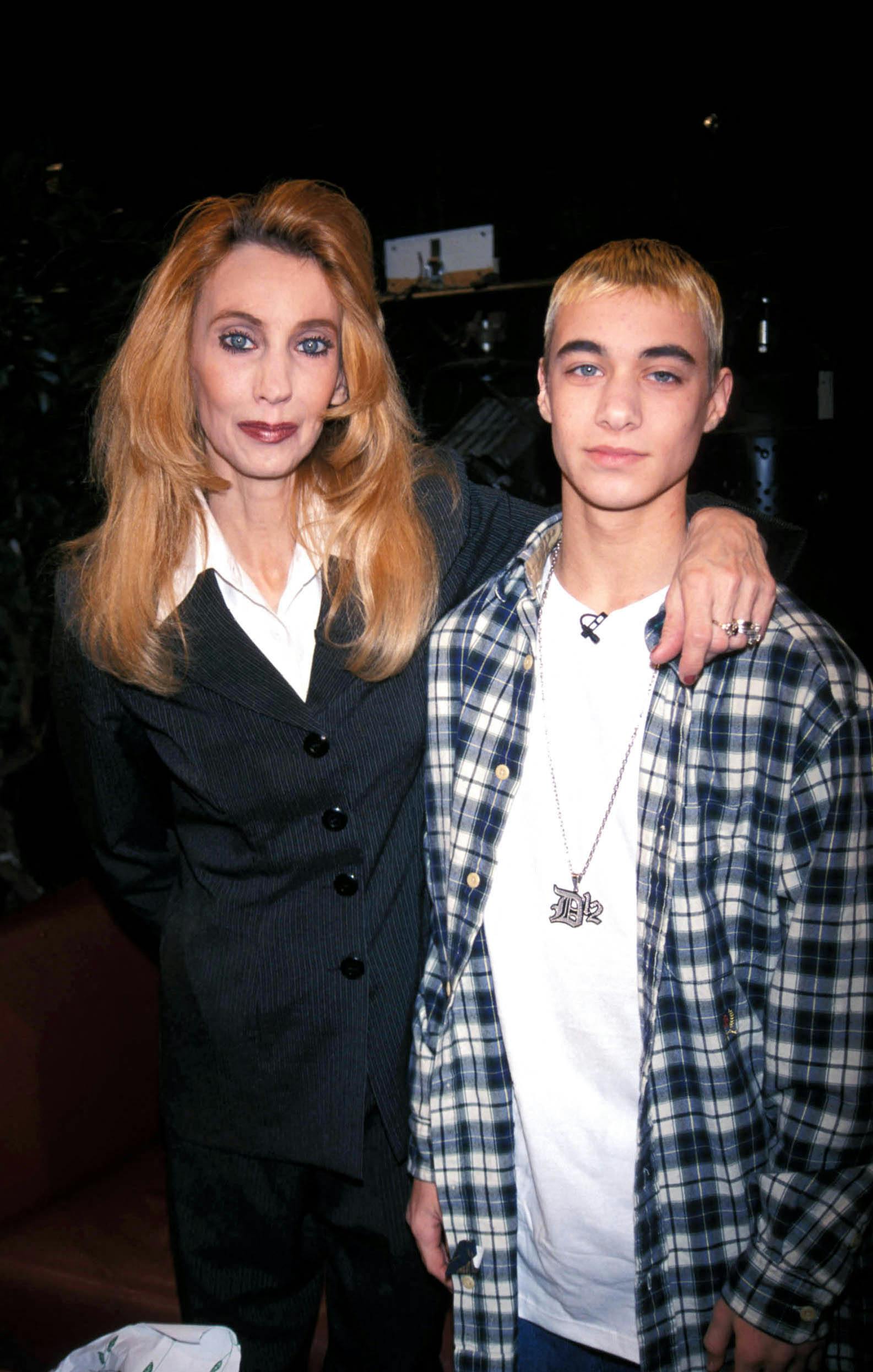 Eminem's Brother Matthew And Mother Debbie Nelson At The Sally Jesse Raphael Show. 11 Nov 2004 Pictured: Eminem's Brother Matthew And Mother Debbie Nelson At The Sally Jesse Raphael Show. Photo credit: ZUMAPRESS.com / MEGA TheMegaAgency.com +1 888 505 6342 (Mega Agency TagID: MEGA1237504_001.jpg) [Photo via Mega Agency]