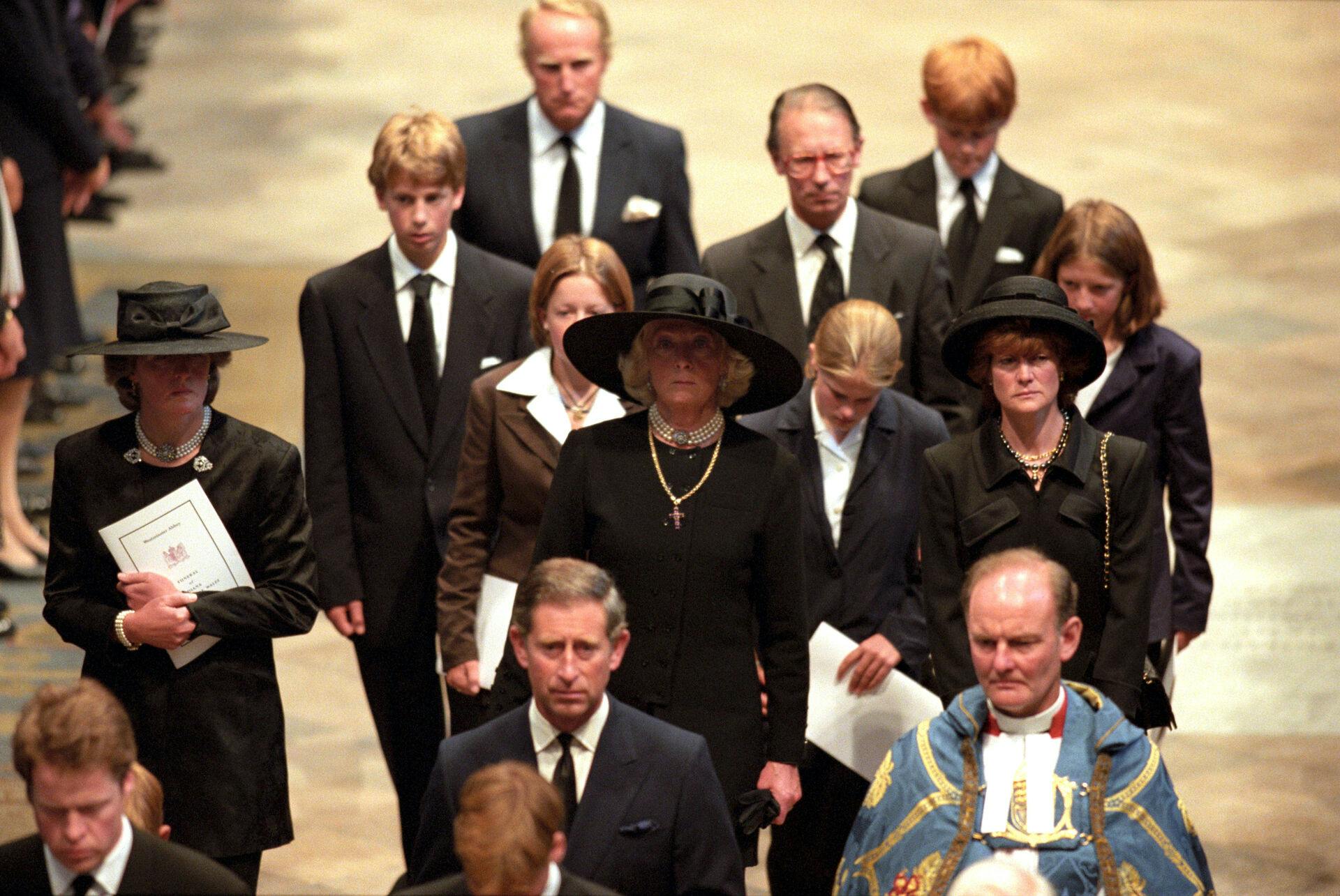 Princess Diana Funeral, British Royalty September 1997