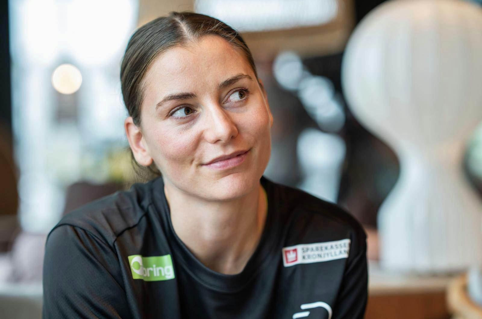 Mie Højlund gik lidt for hårdt til den under træningen.