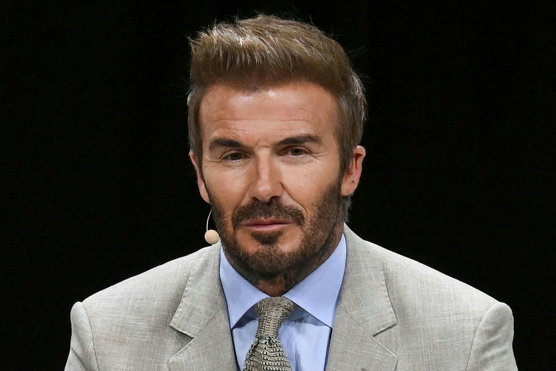 David Beckham mindes den nu afdøde Kath Phipps.&nbsp;
