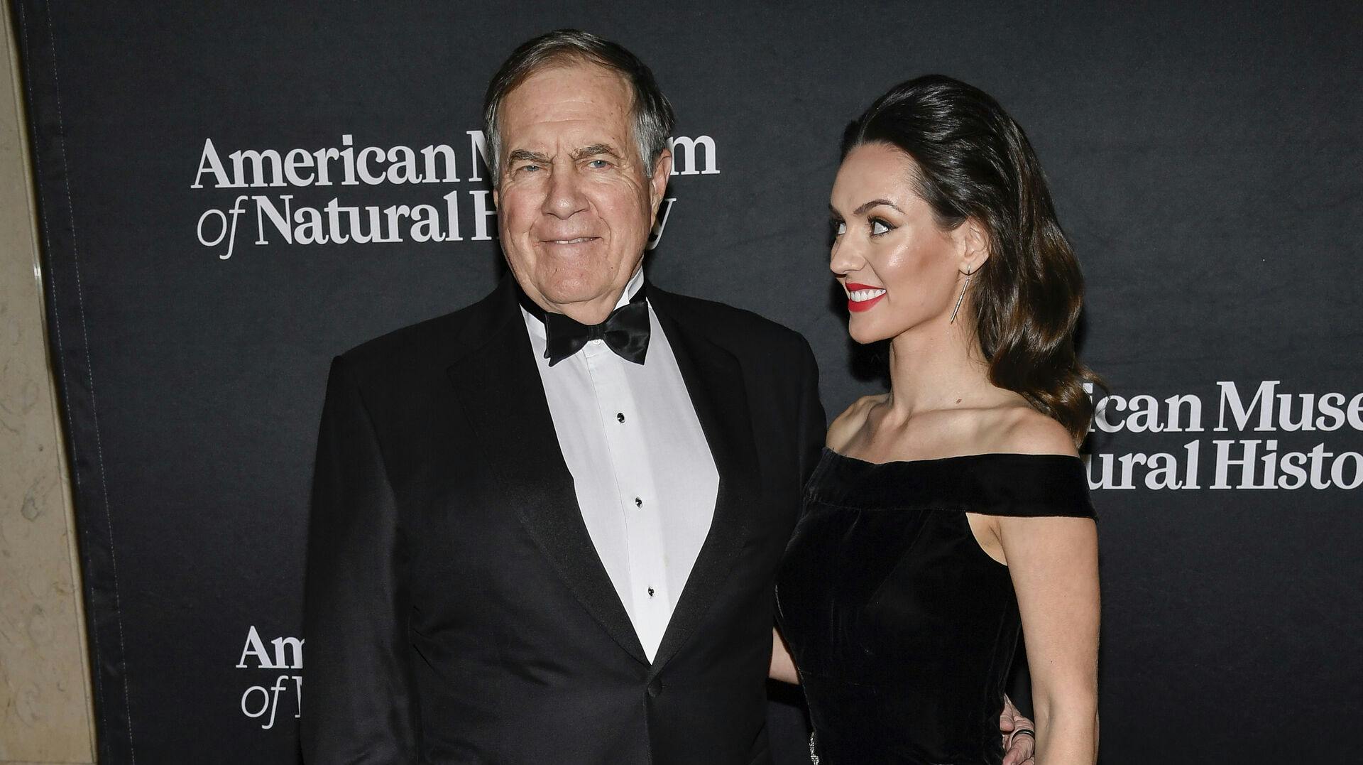 Bill Belichick, left, and girlfriend Jordon Hudson attend the American Museum of Natural History's Museum Gala on Thursday, Dec. 5, 2024, in New York. (Photo by Evan Agostini/Invision/AP)