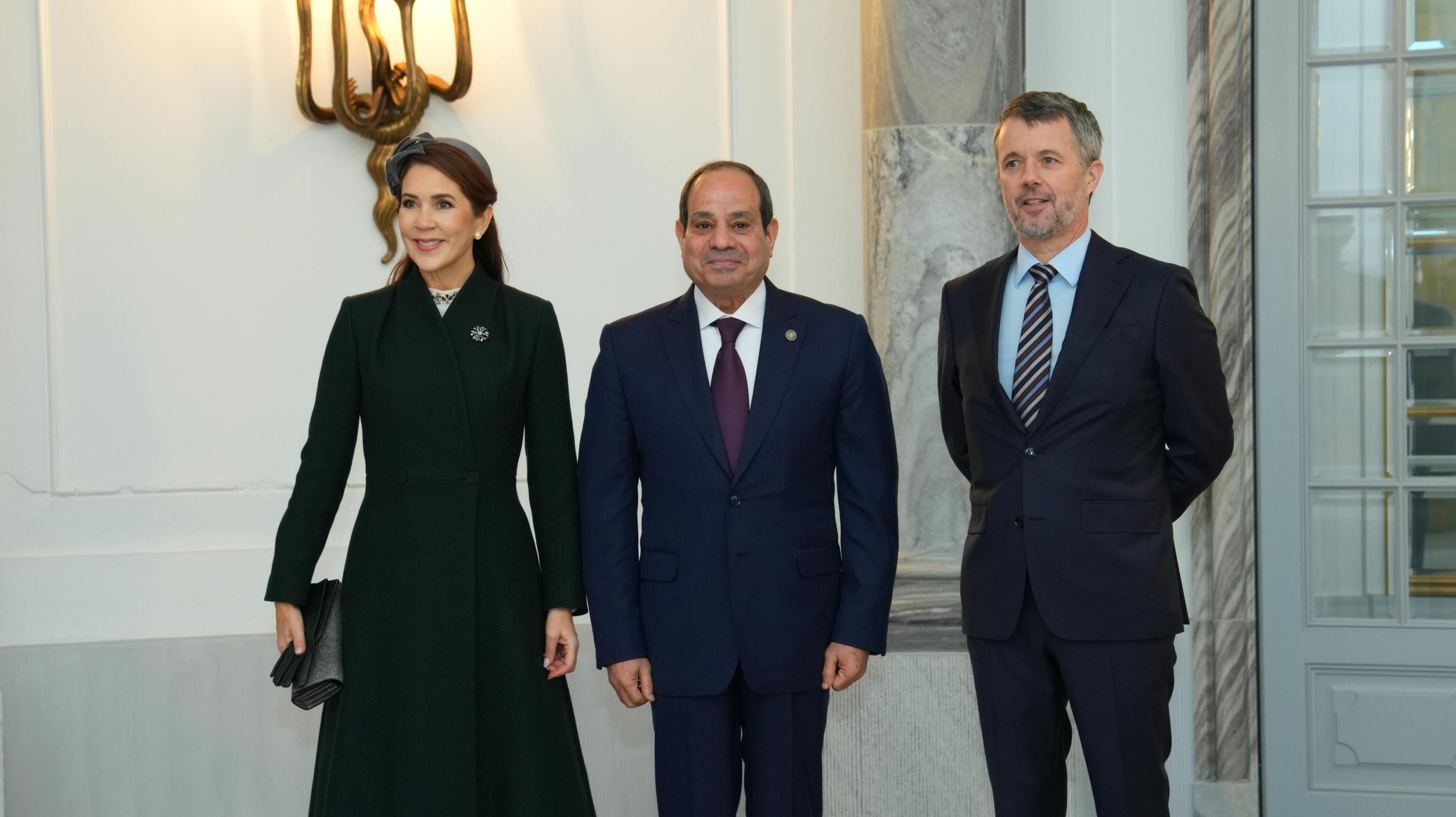 Kongeparret og Egypten