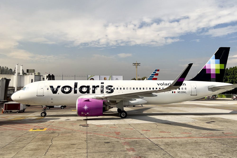 Det var på et Volaris-fly, at en passager pludselig mistede besindelsen og overfaldt en ansat ved flyets kabinepersonale. Passageren krævede, at flyet satte kurs mod USA i stedet for byen Tijuana. (Arkivfoto).