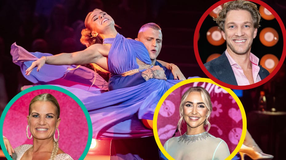 Asta Björk er langt fra den eneste danser, som har scoret en dansepartner. Her får du alle syv "Vild med dans"-kærestepar.