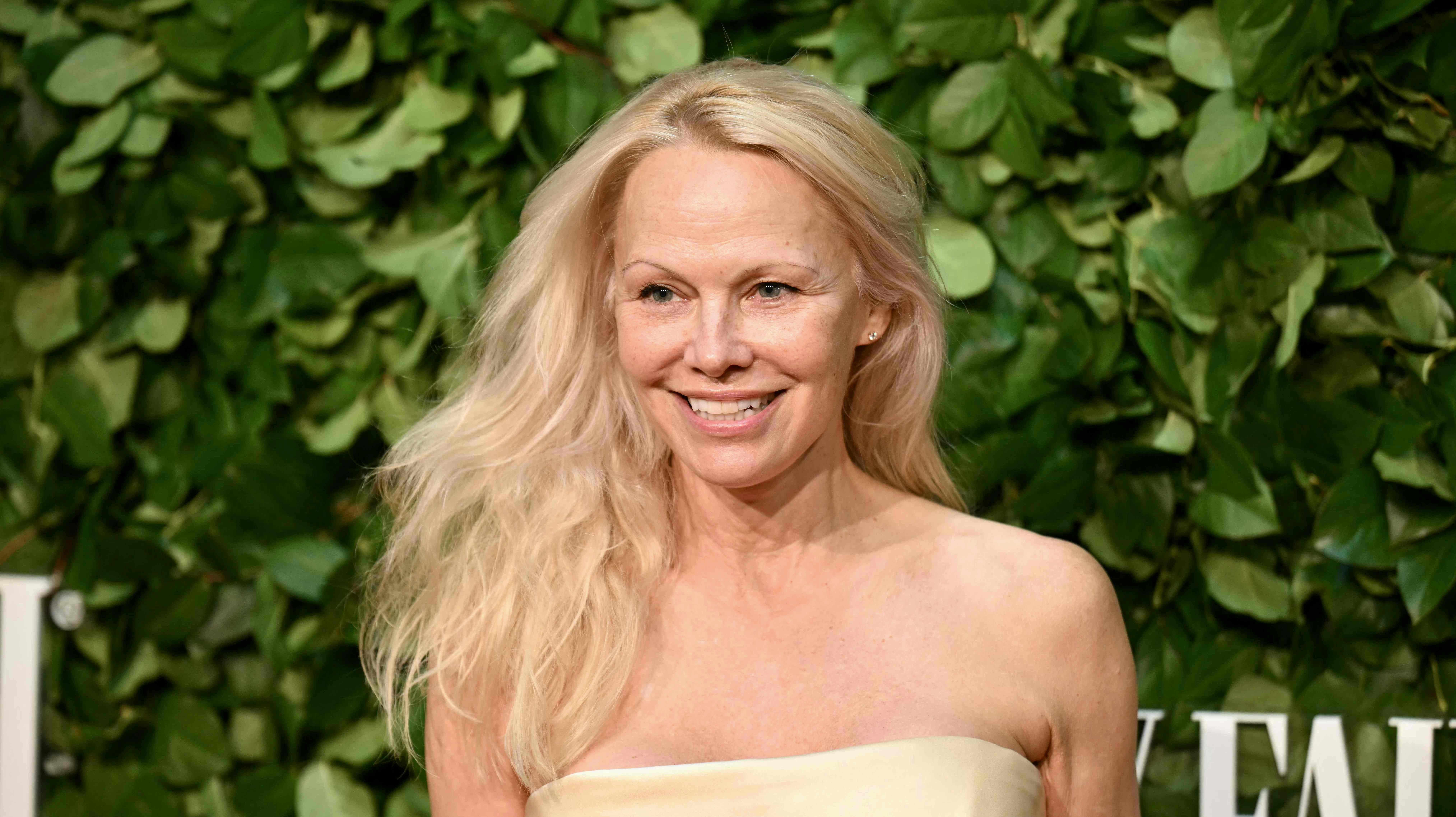 US actress Pamela Anderson attends the 34th Annual Gotham Film Awards at Cipriani Wall Street in New York on December 2, 2024. (Photo by ANGELA WEISS / AFP)