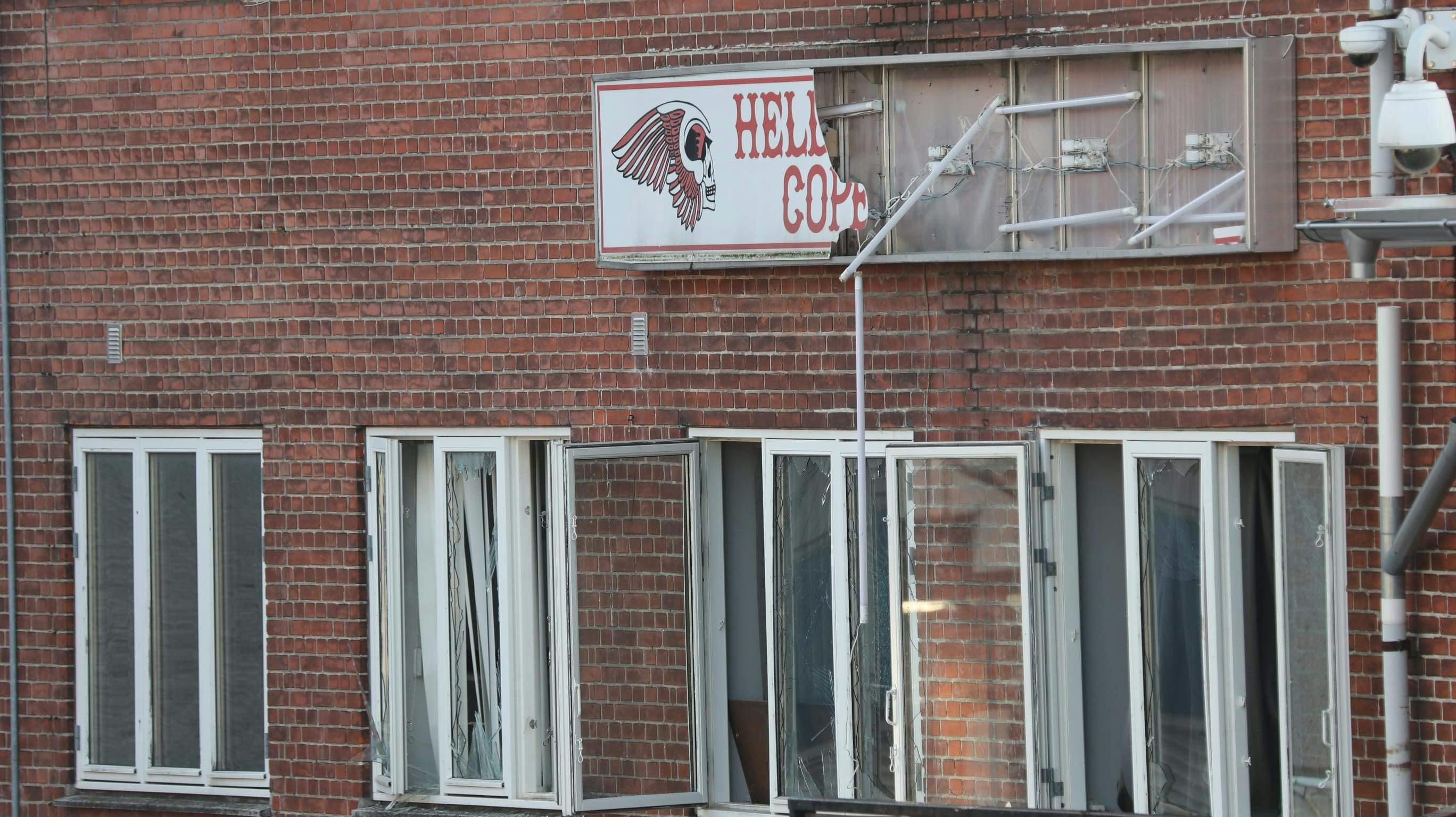 Den store bombe gik hårdt ud over Hells Angels klubhus på Svanevej i København - her har rockerklubben historisk hørt til i årtier. Nu har de ikke klubhus på stedet længere.