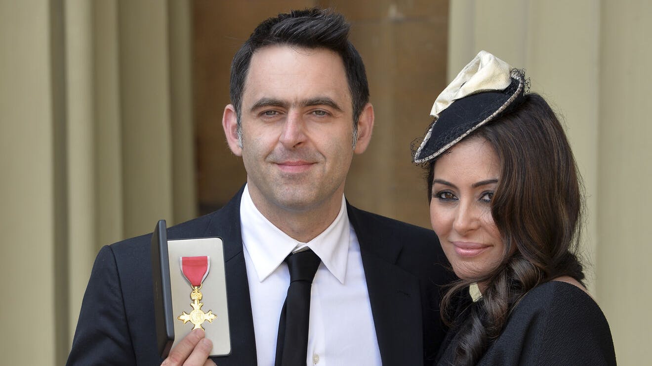 Ronnie O'Sullivan og Laila Rouass er gået fra hinanden. 
