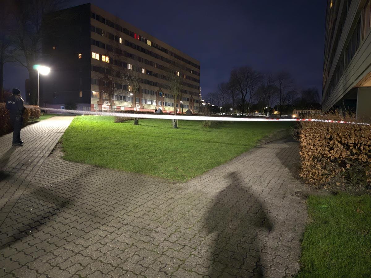 Politiet har hele søndag morgen været til stede ved boligområdet Reginehøj i Aarhus.