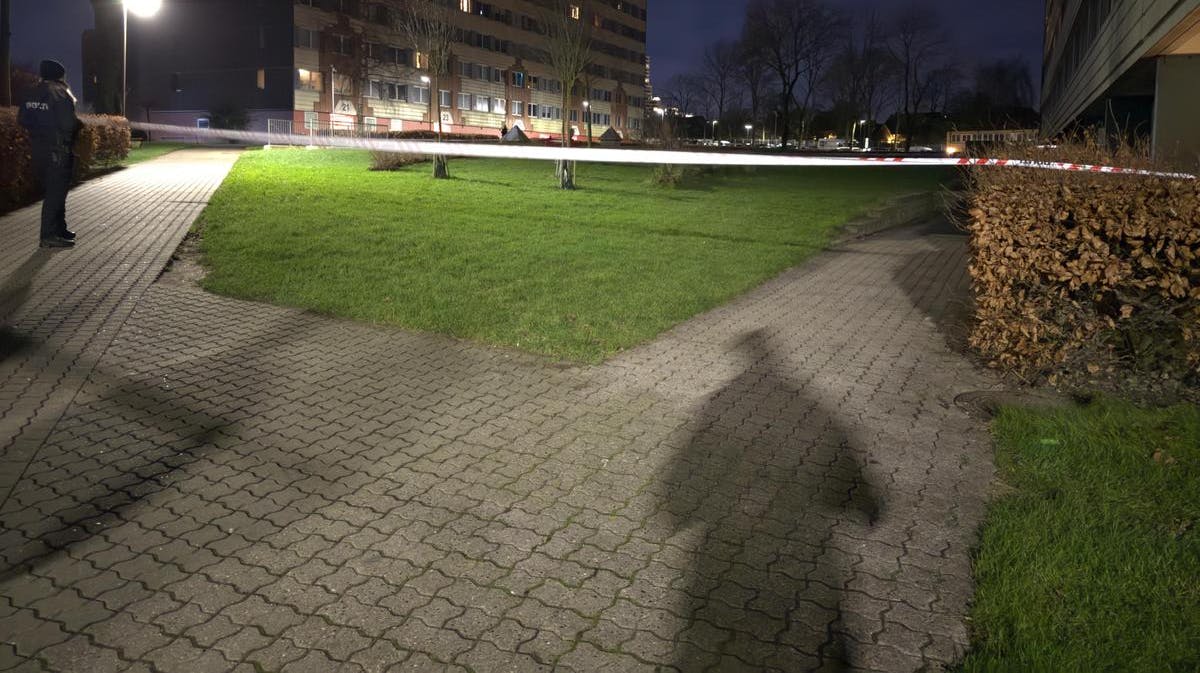 Politiet har hele søndag morgen været til stede ved boligområdet Reginehøj i Aarhus.
