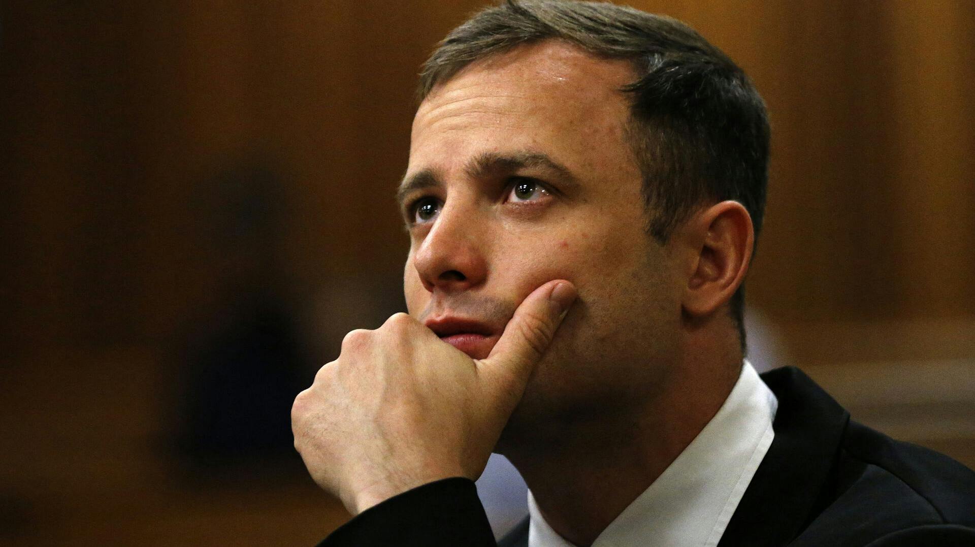 Oscar Pistorius under retssagen mod ham selv. 