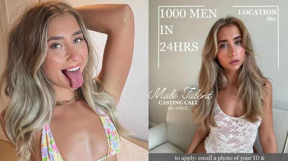 Den 23-årige sexmodel tager endnu engang en ordentlig mundfuld internetfame og -hate.