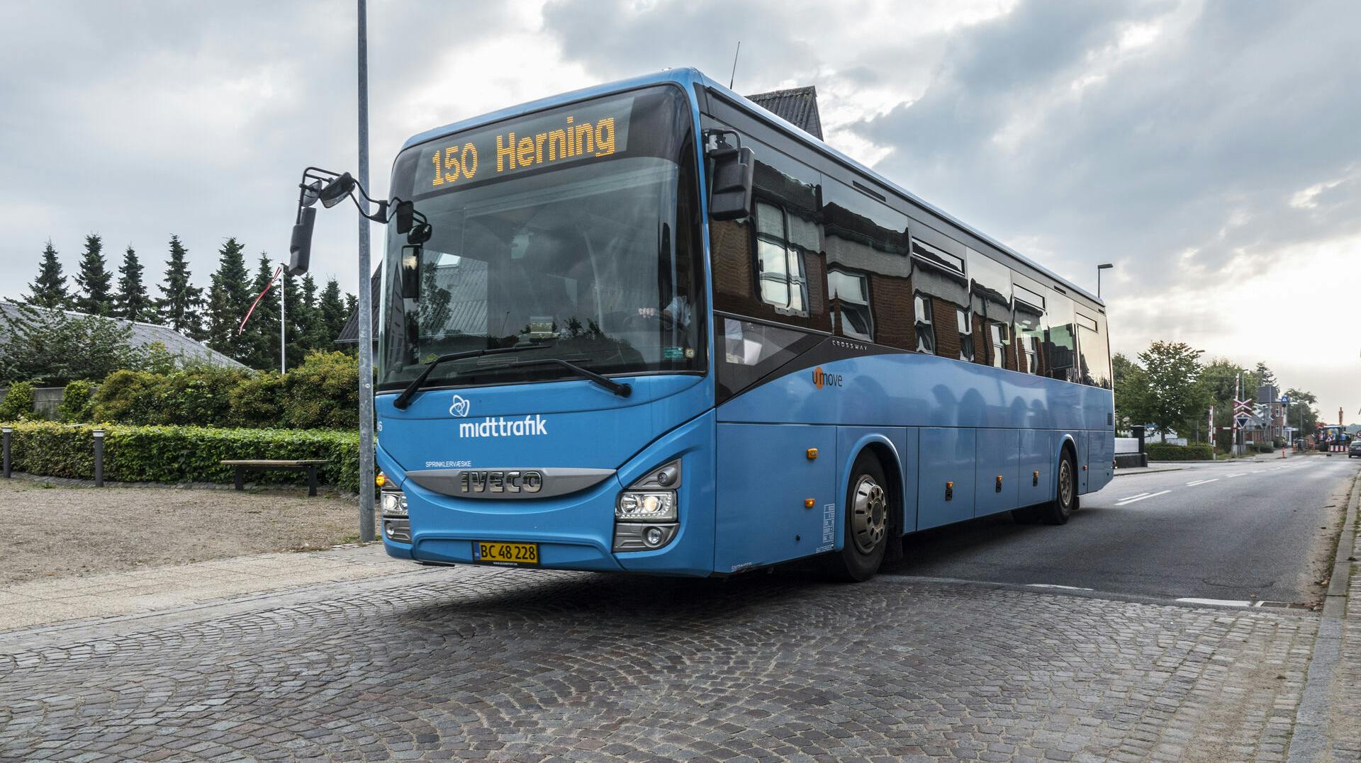 Også i Herning er busserne gratis. Det har de været siden 1. oktober, og forsøget strækker sig over seks måneder.
