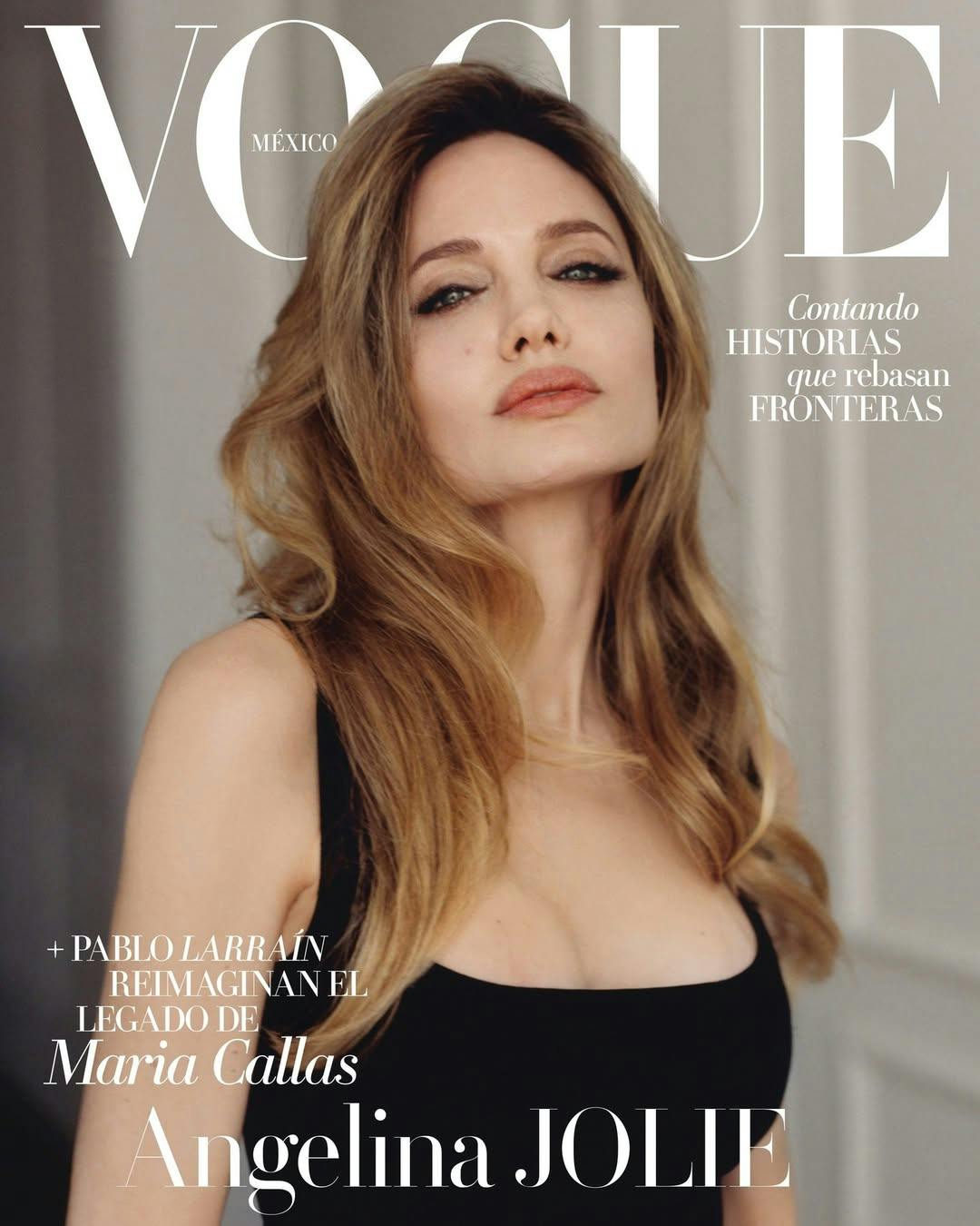 Angelina Jolie pryder den nyeste forside af modemagasinet Vogue.