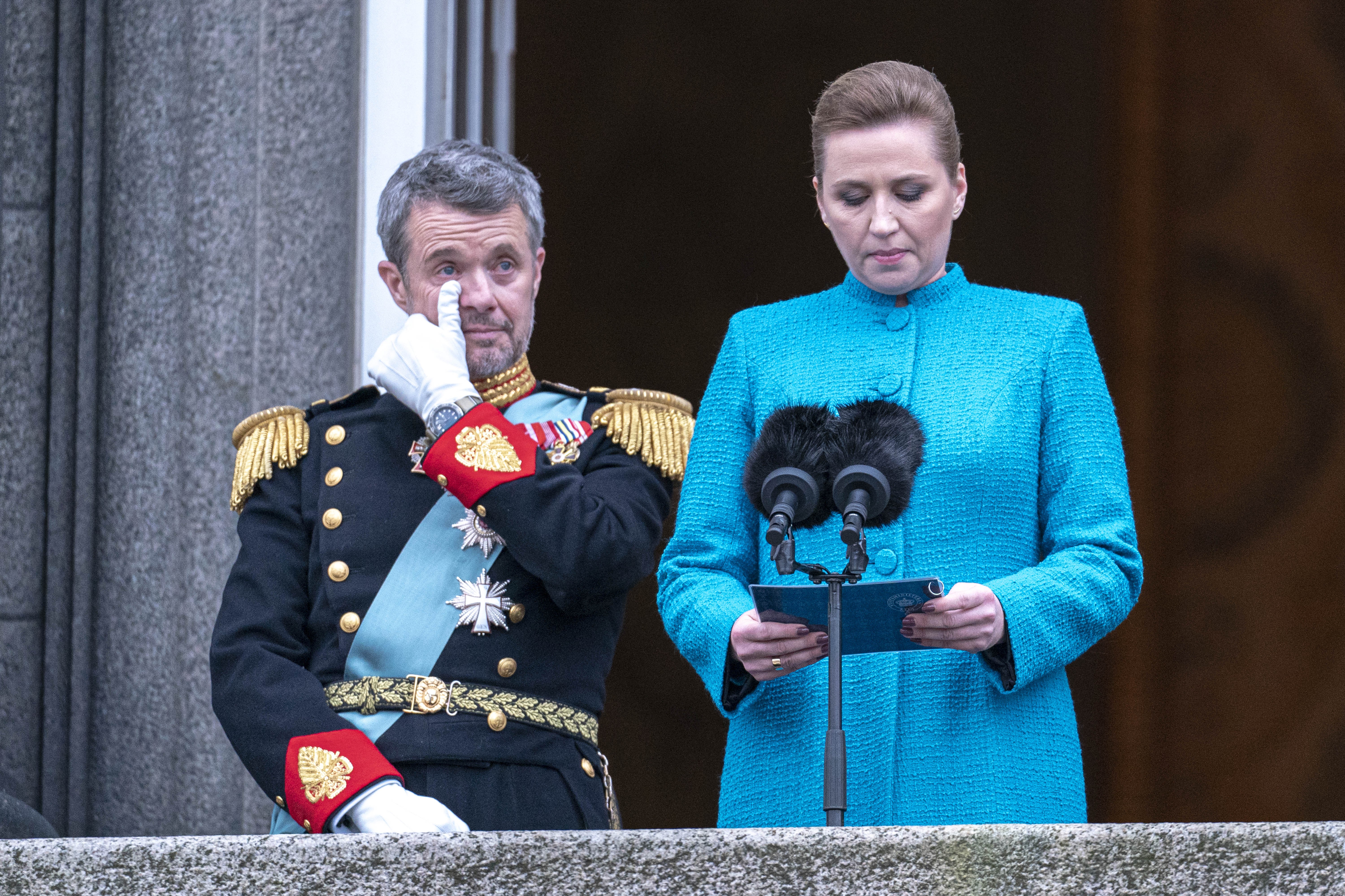 Tronskifte kong Frederik