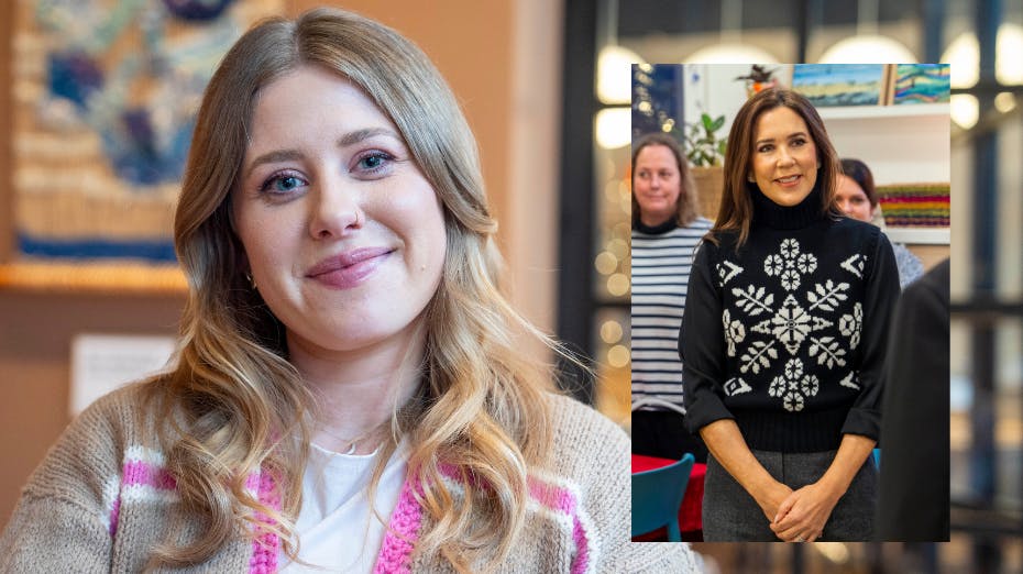 ”X Factor”-darling Maria Fantino fuckede med egne ord fuldstændig op, da hun forleden mødte dronning Mary.