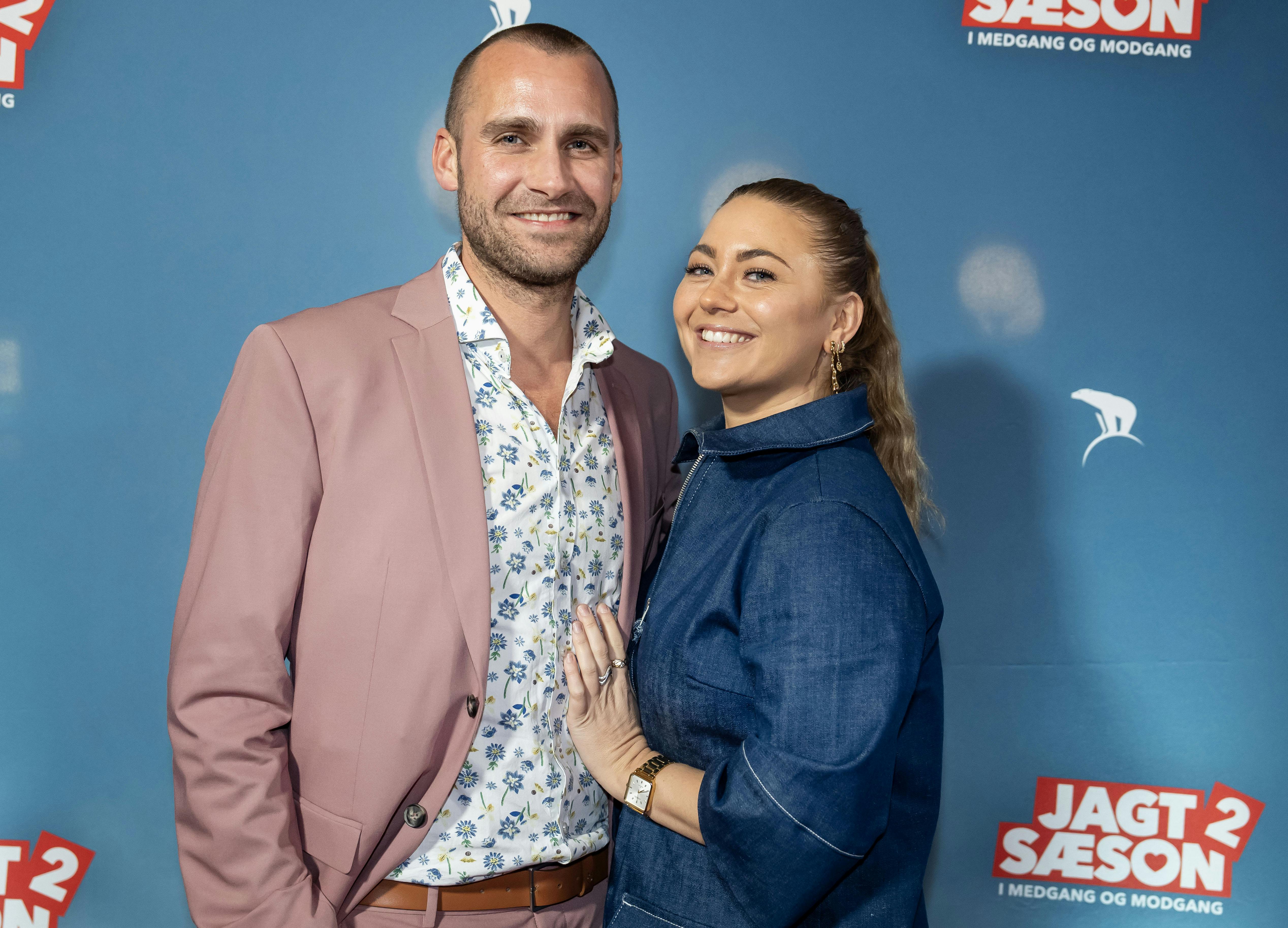 Helena Witt og Kasper Skak blev forelskede, da de medvirkede i datingprogrammet "Bachelor".