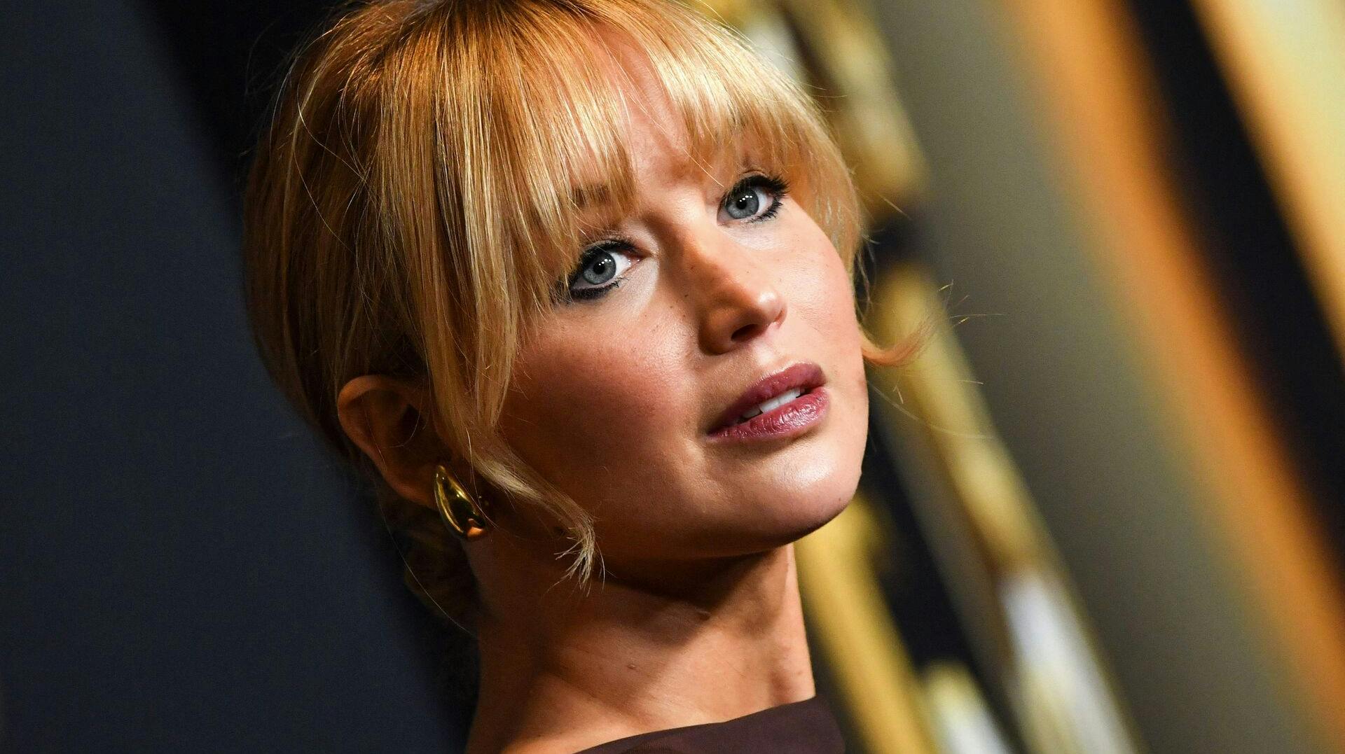 Jennifer Lawrence blev lørdag spottet i New York.